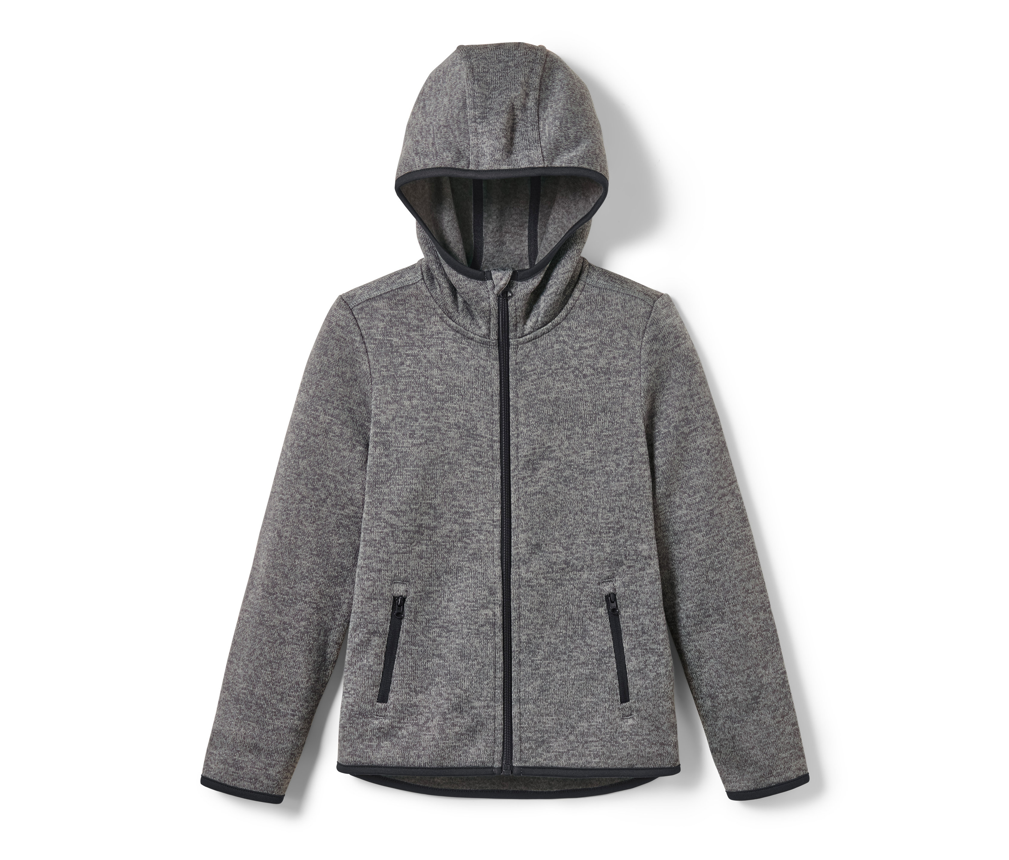 Tchibo - Kurtka z dzianiny polarowej- szary