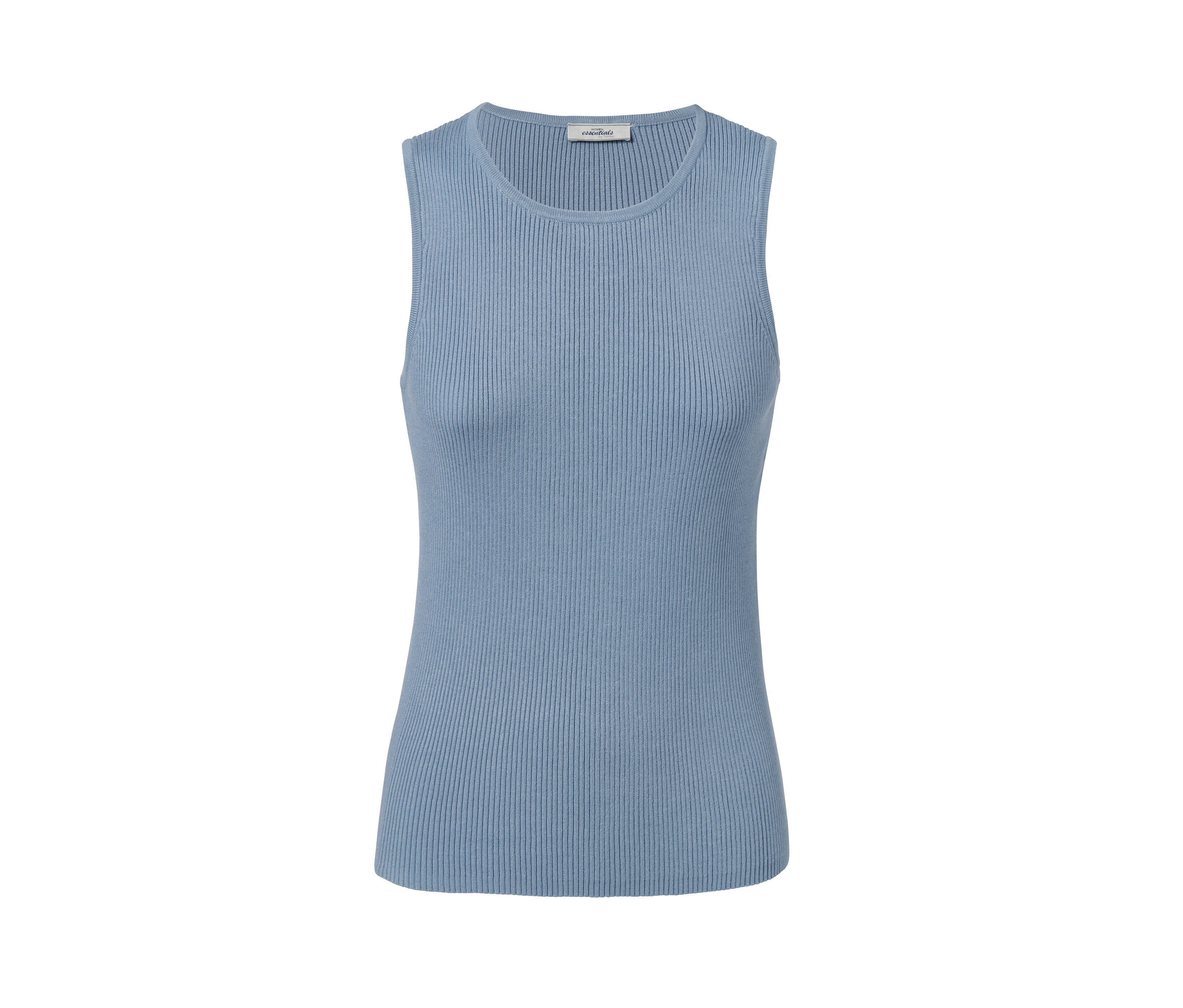 Tchibo - Top z dzianiny- niebieski