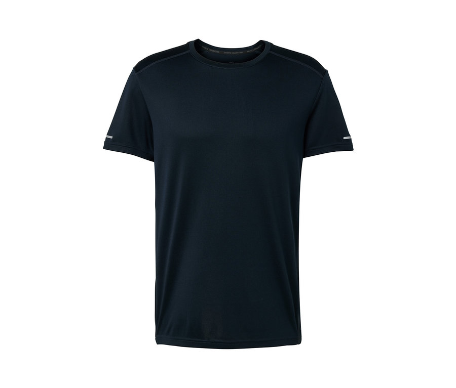 Granatowa koszulka funkcyjna.