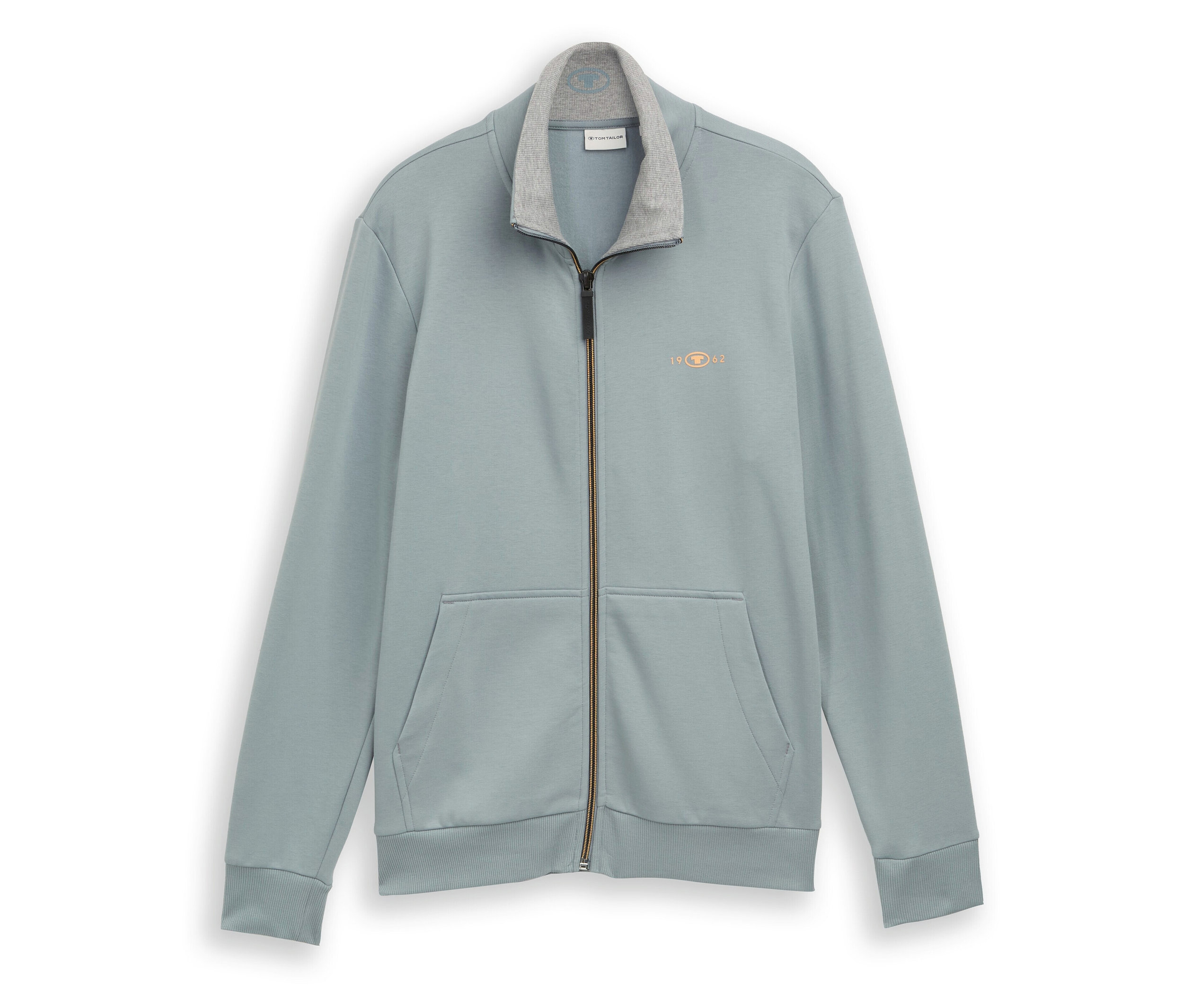 Bluza dresowa ze stójką Tom Tailor- zielony