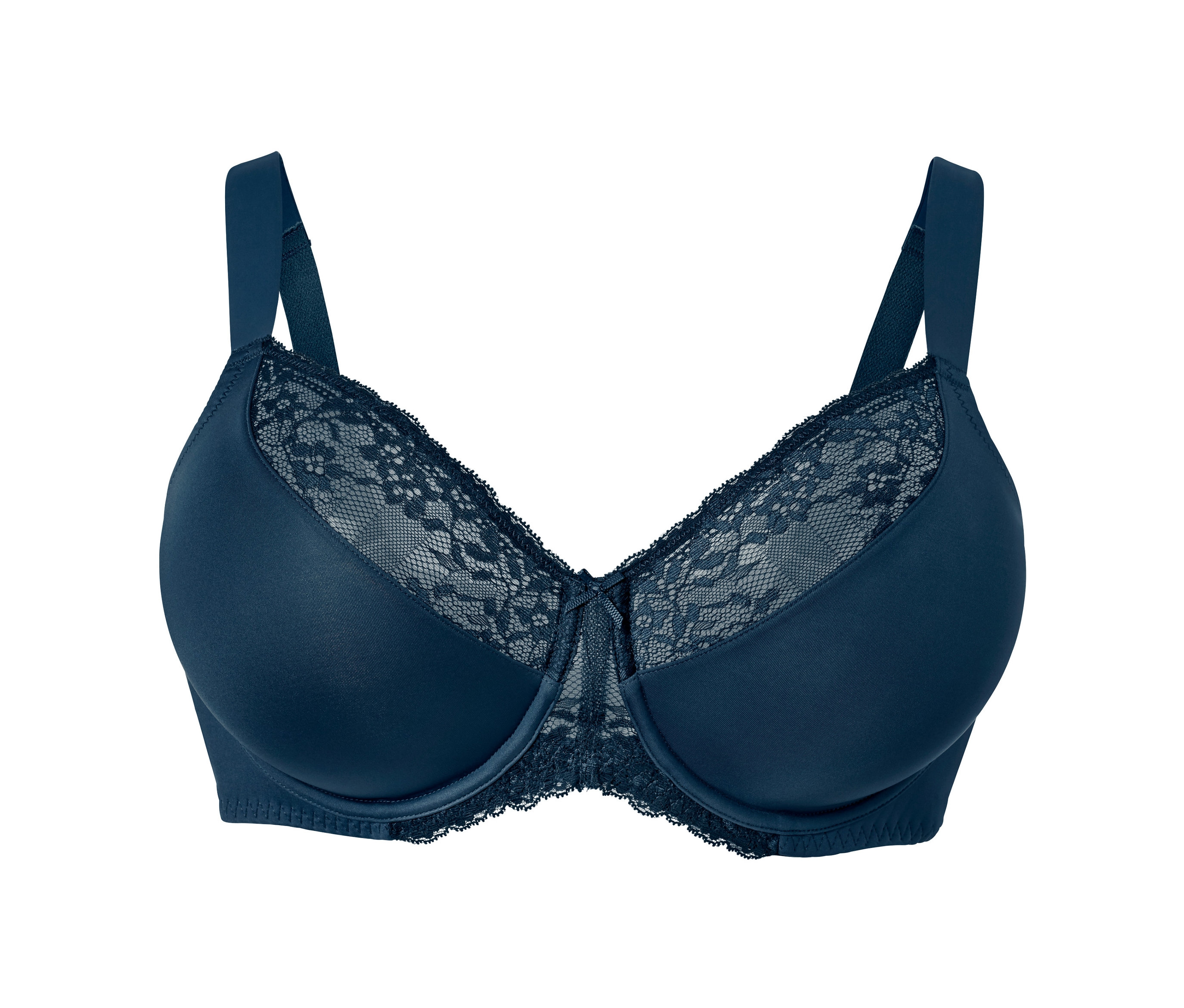 Tchibo - Biustonosz minimizer, niebieski