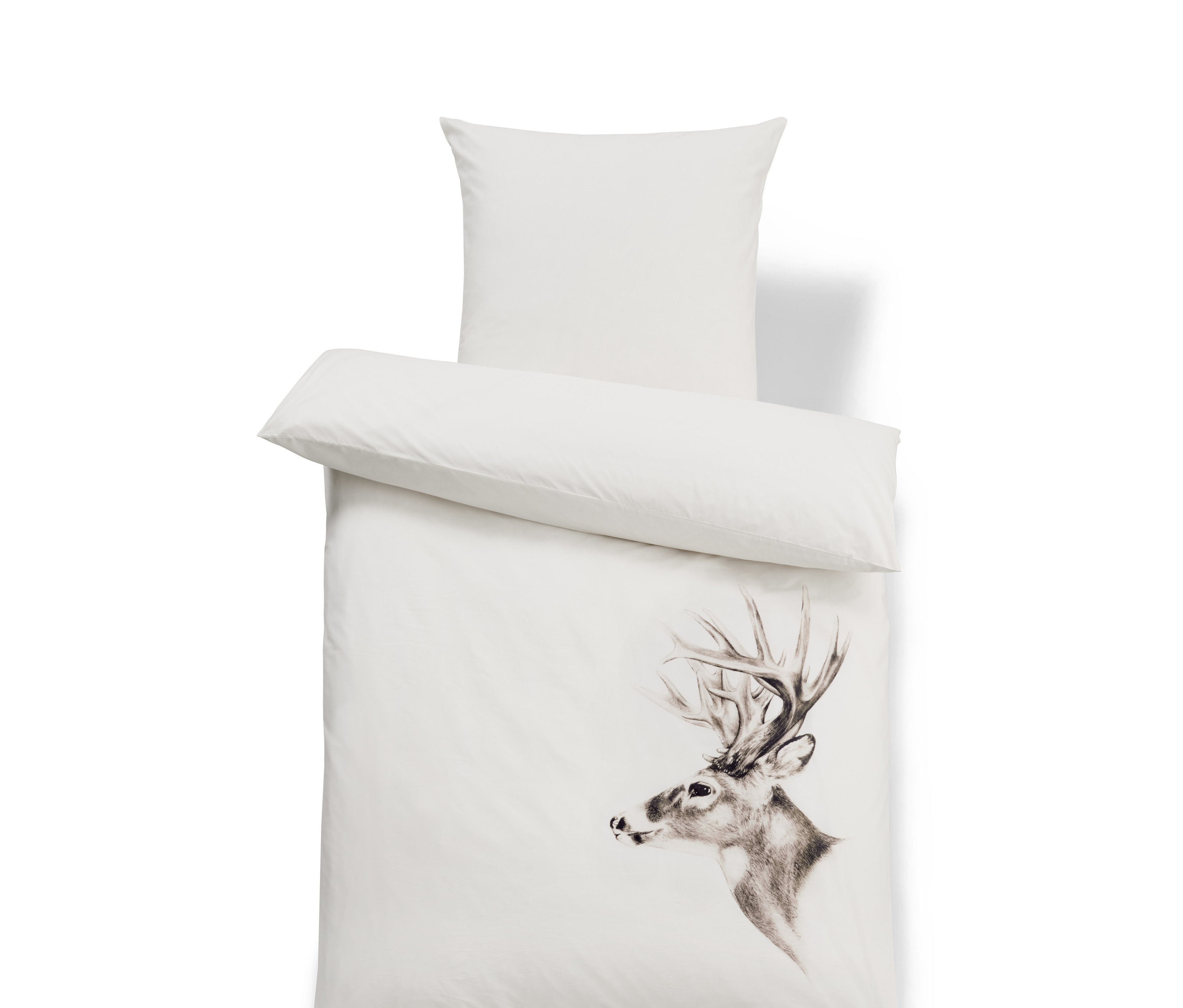 Tchibo - Pościel bawełniana premium - kolor: biały