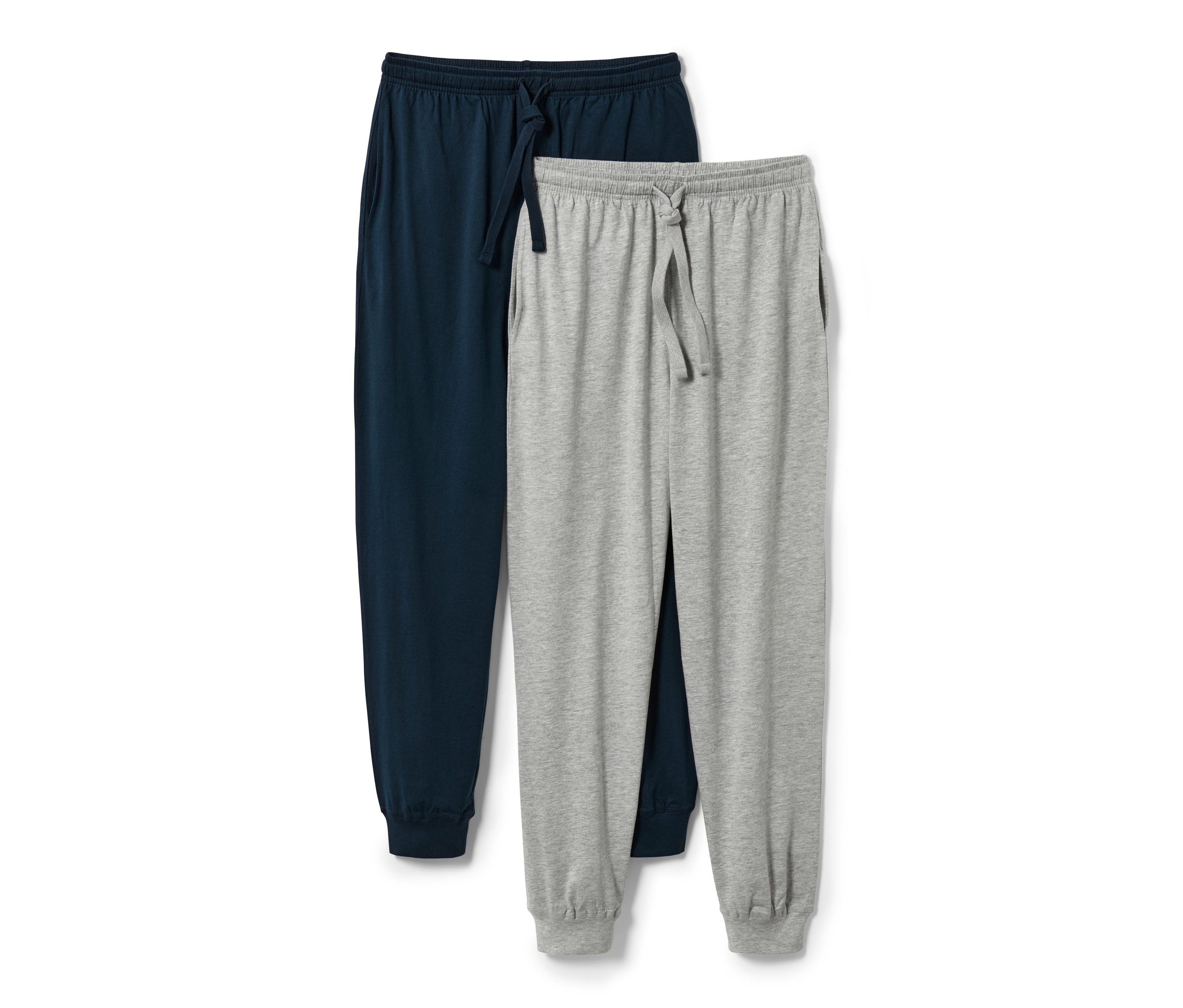 Tchibo - Spodnie od piżamy- szary/niebieski