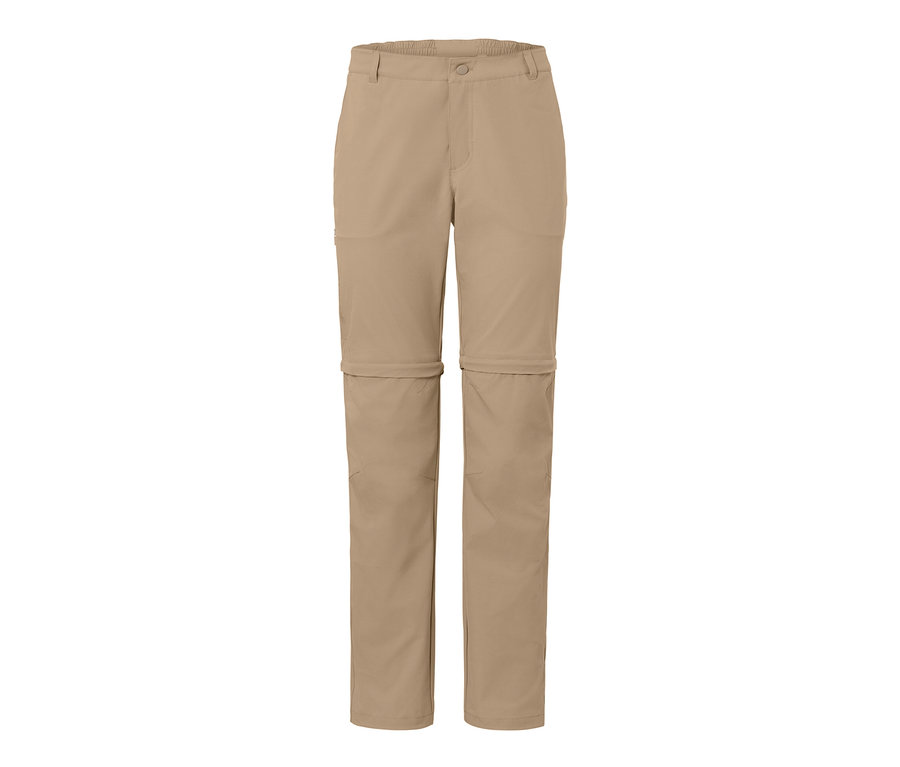 Kremowe spodnie funkcyjne 2 w 1.