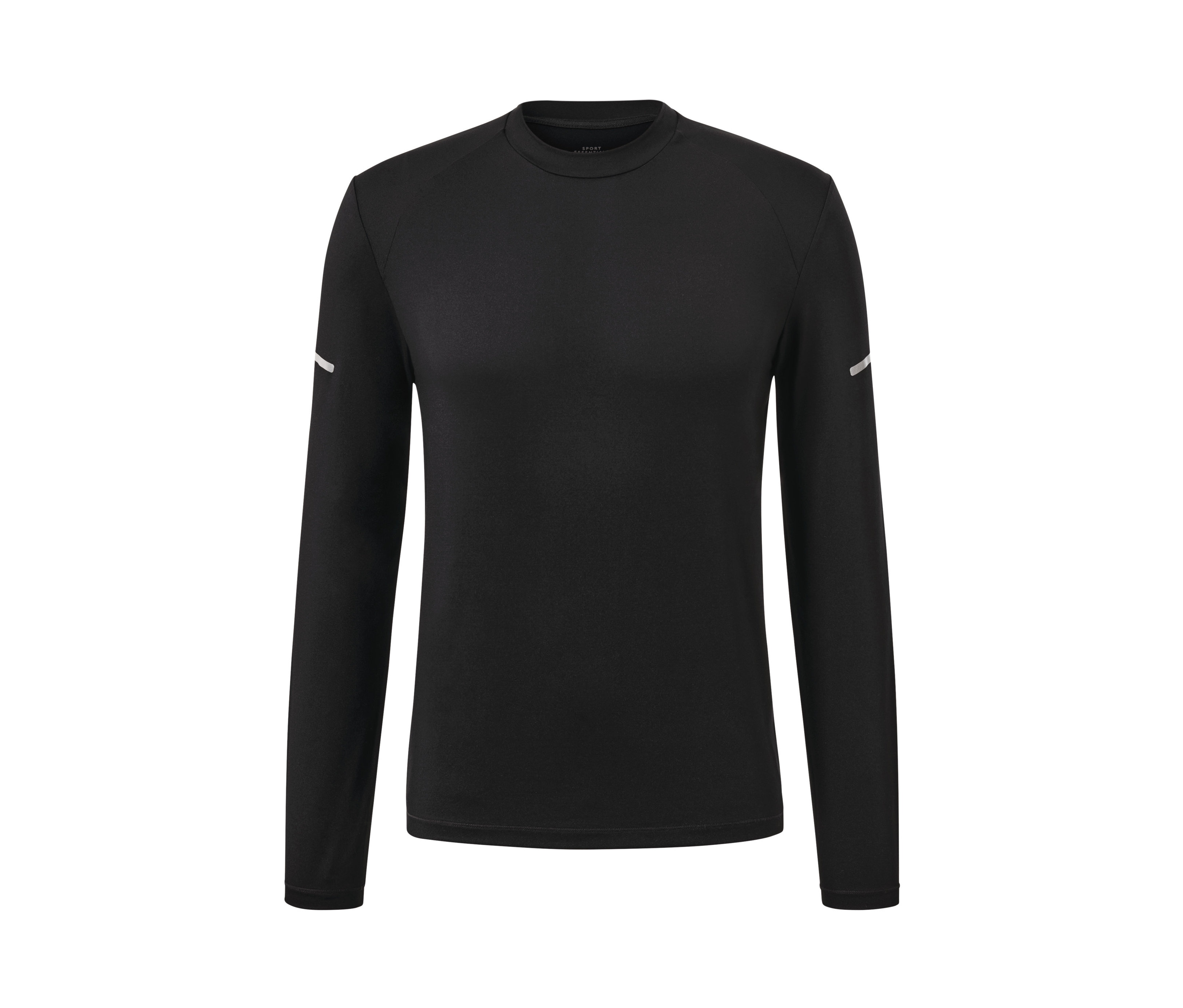 Tchibo - Koszulka funkcyjna z długim rękawem- czarny