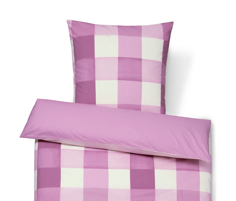 Bawełniana pościel w kwiatowy wzór.