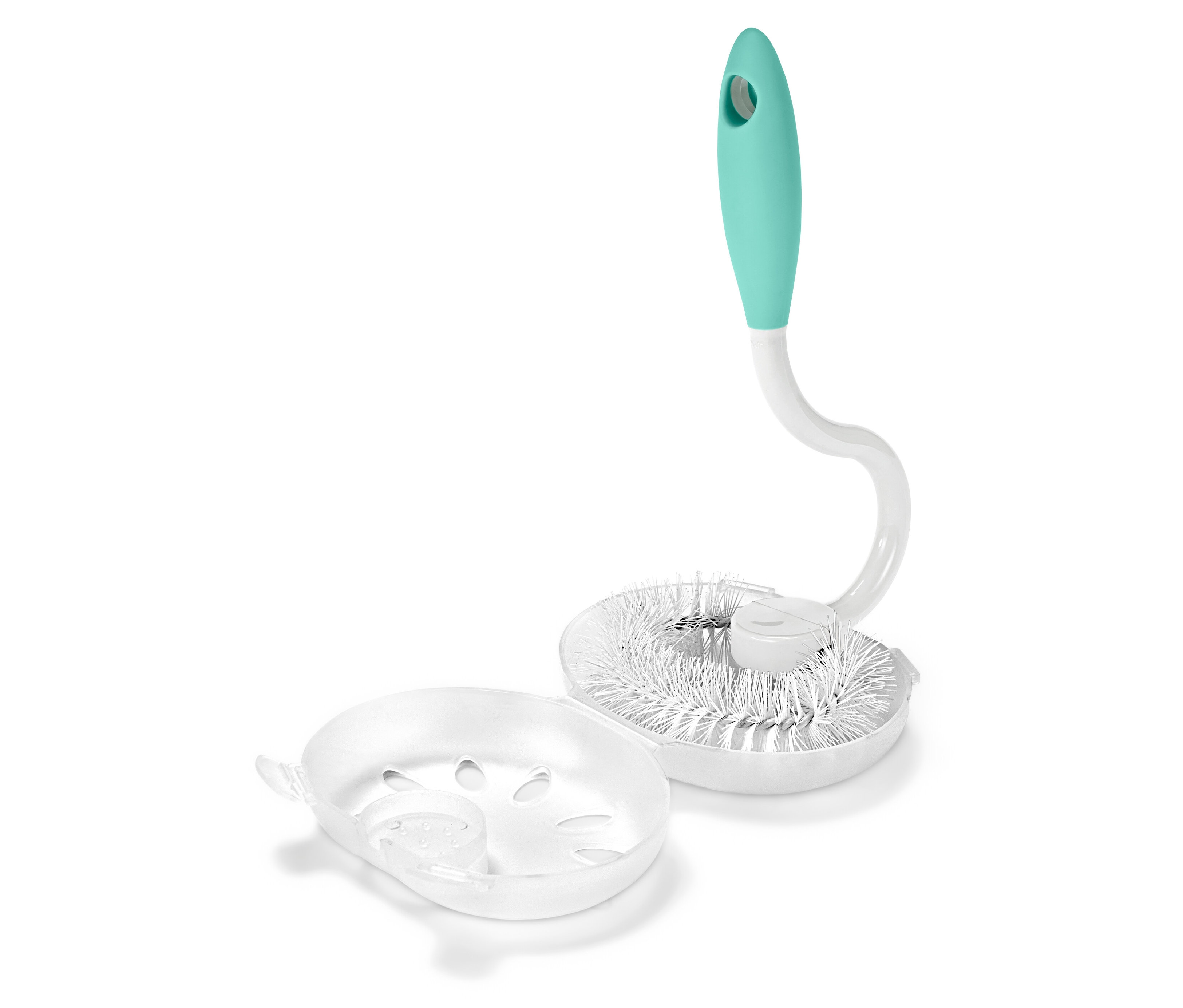 Tchibo - Szczotka do czyszczenia toalet - kolor: biały/zielony