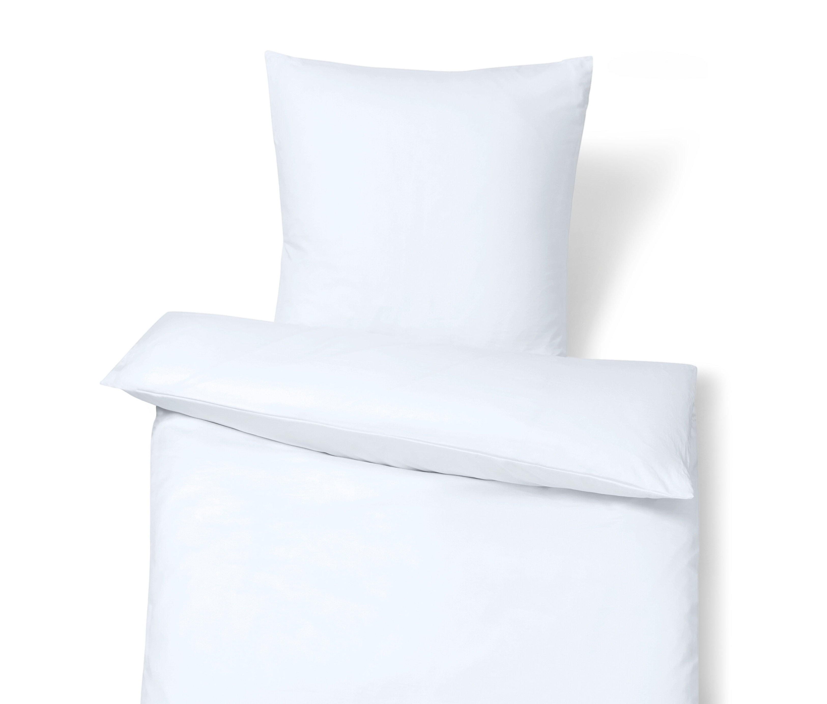 Tchibo - Pościel z satyny bawełnianej - kolor: biały