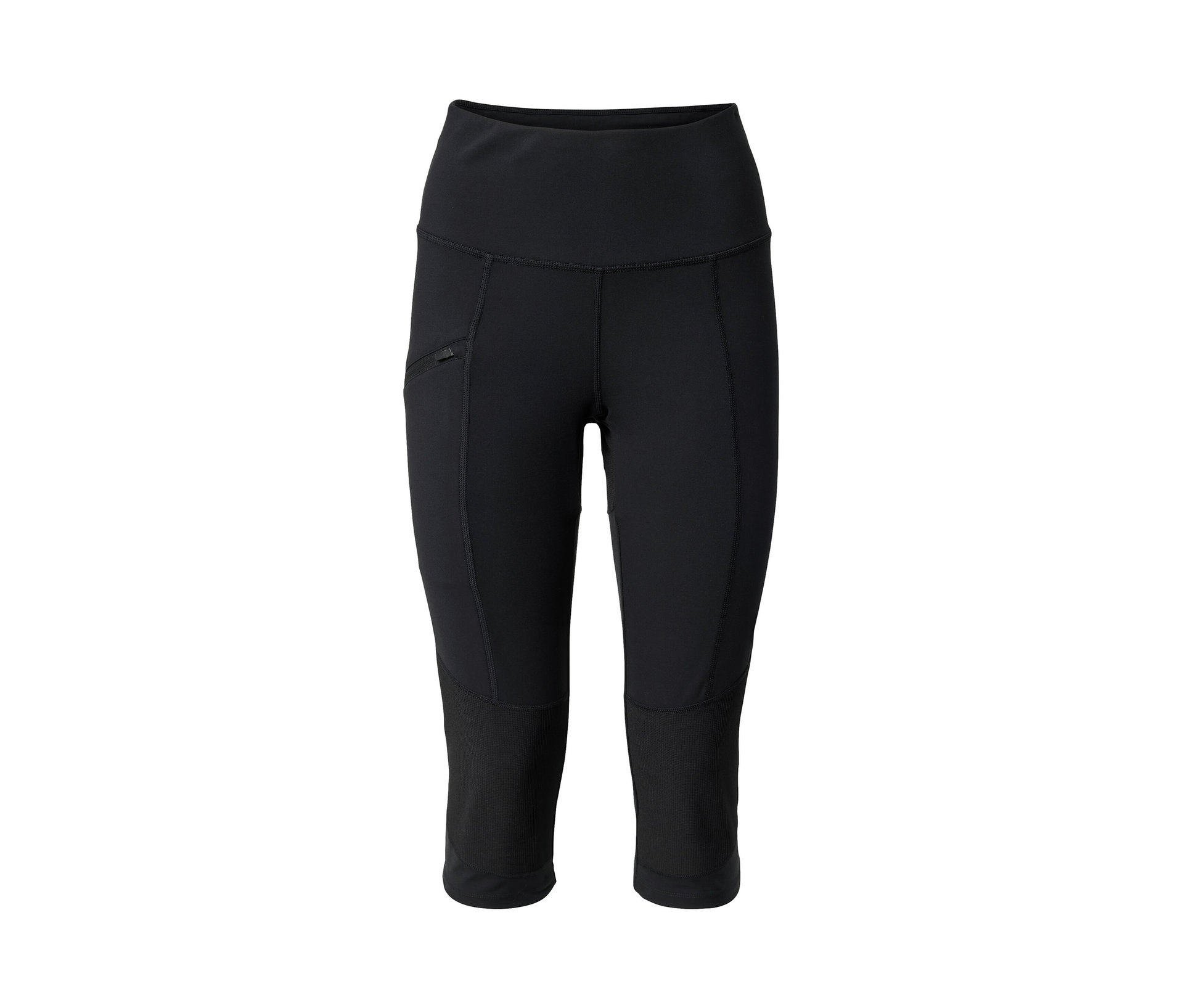 Tchibo - Legginsy trekkingowe o długości 3/4- czarny