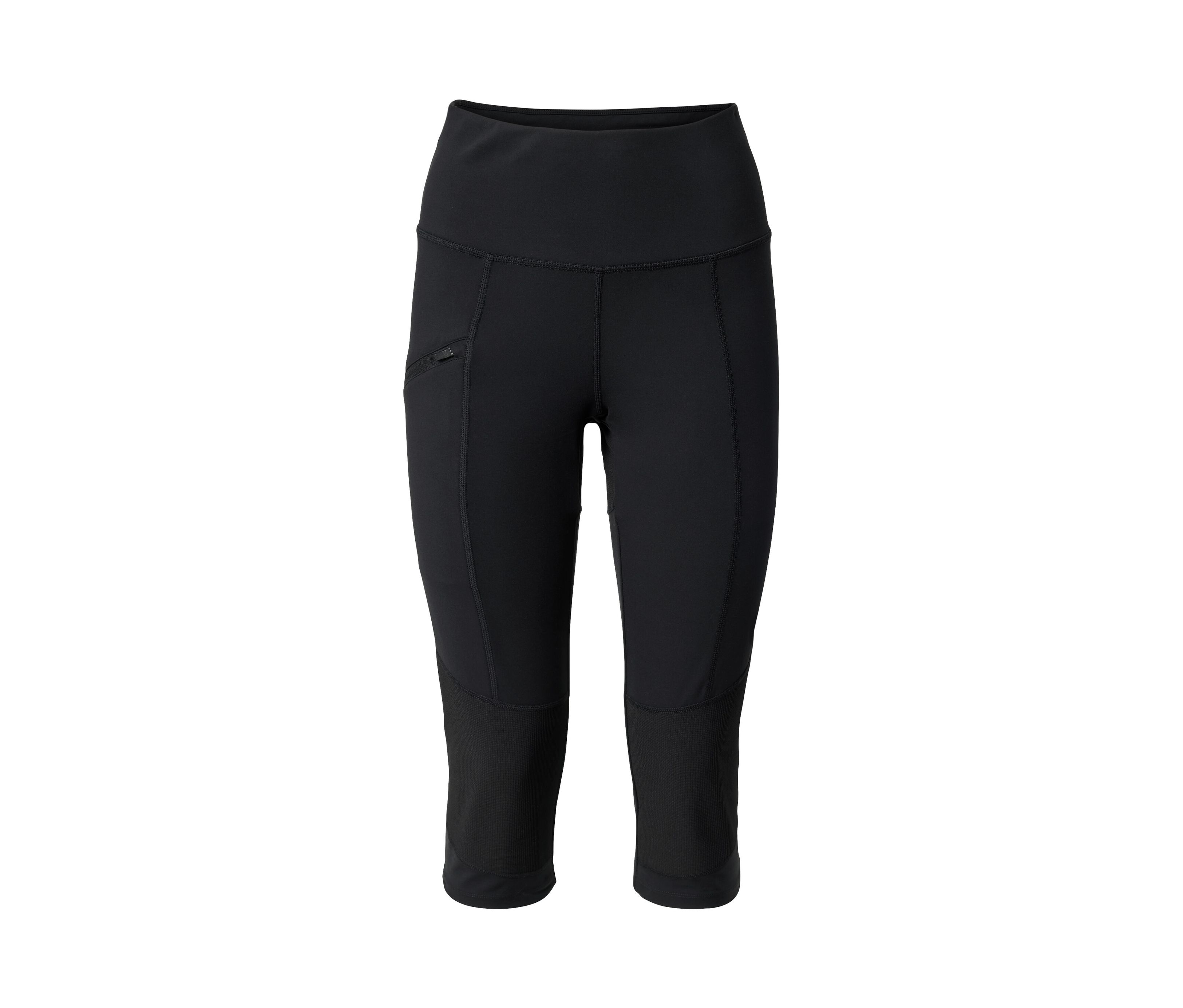 Tchibo - Legginsy trekkingowe o długości 3/4, czarny