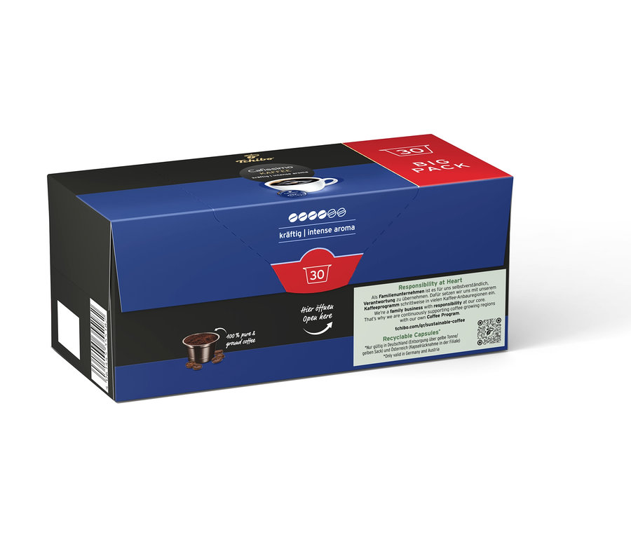 Paczka Cafissimo Kaffee kräftig - 120 kapsułek.