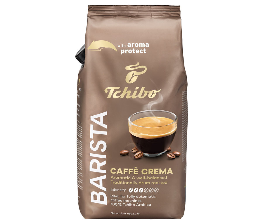 BARISTA Caffè Crema – 1 kg, całe ziarna