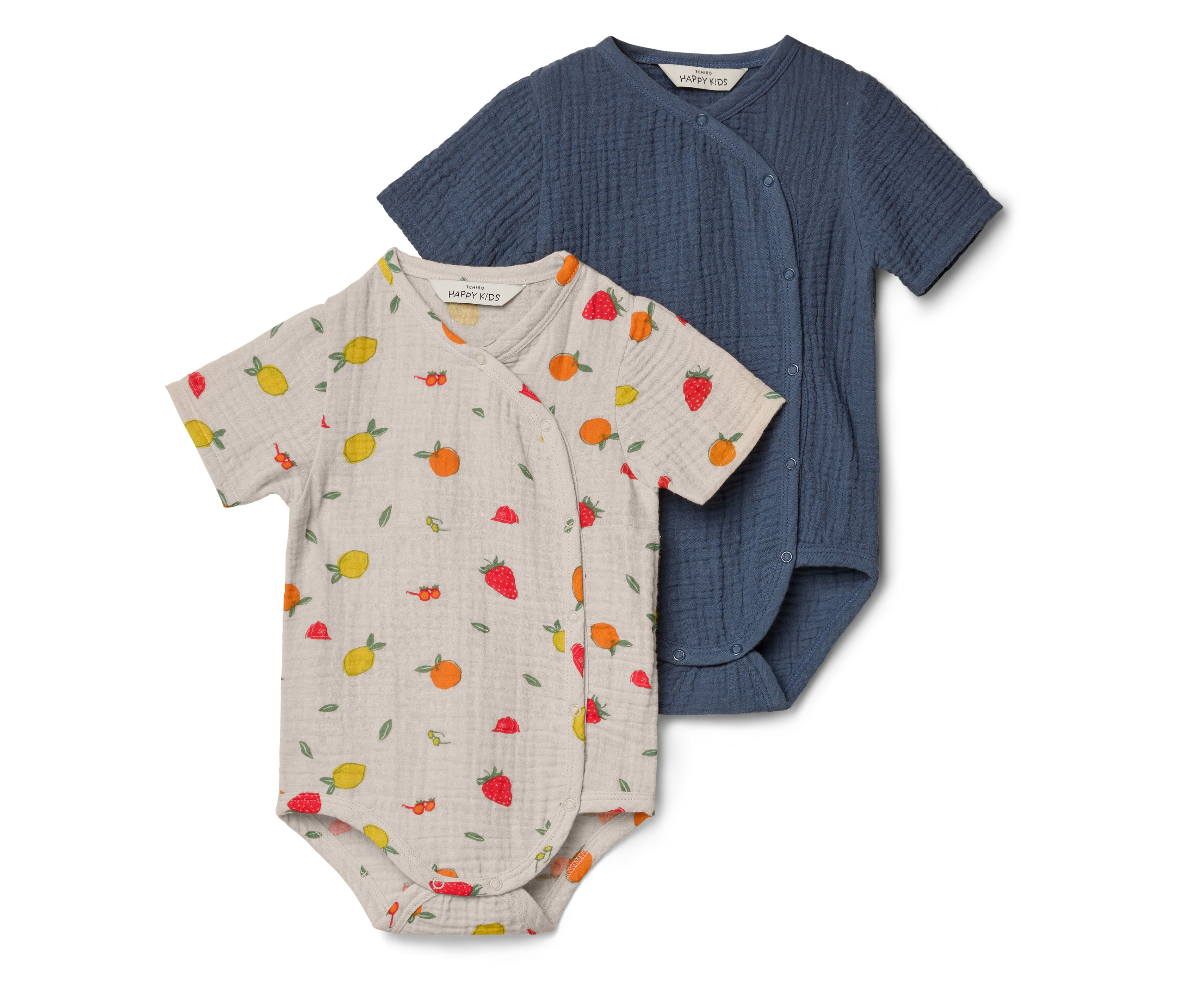 Tchibo - Muślinowe body- niebieski