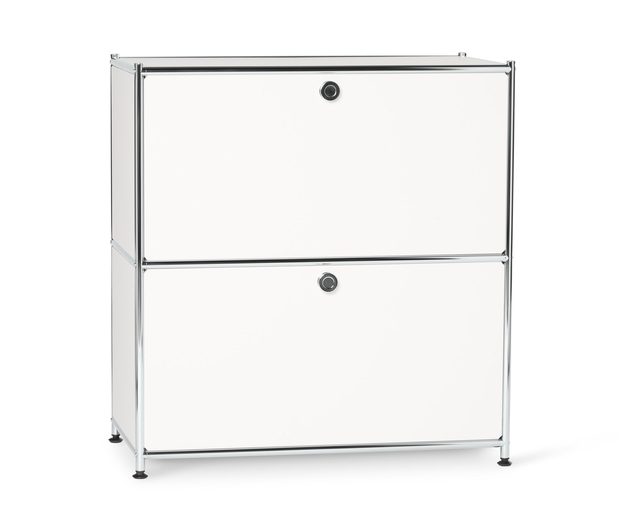 Tchibo - Metalowa szafka typu sideboard »Cn3« - kolor: biały