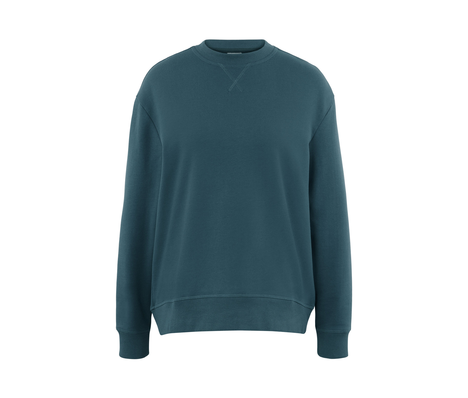 Tchibo - Bluza do jogi o kroju oversize, ciemnozielona