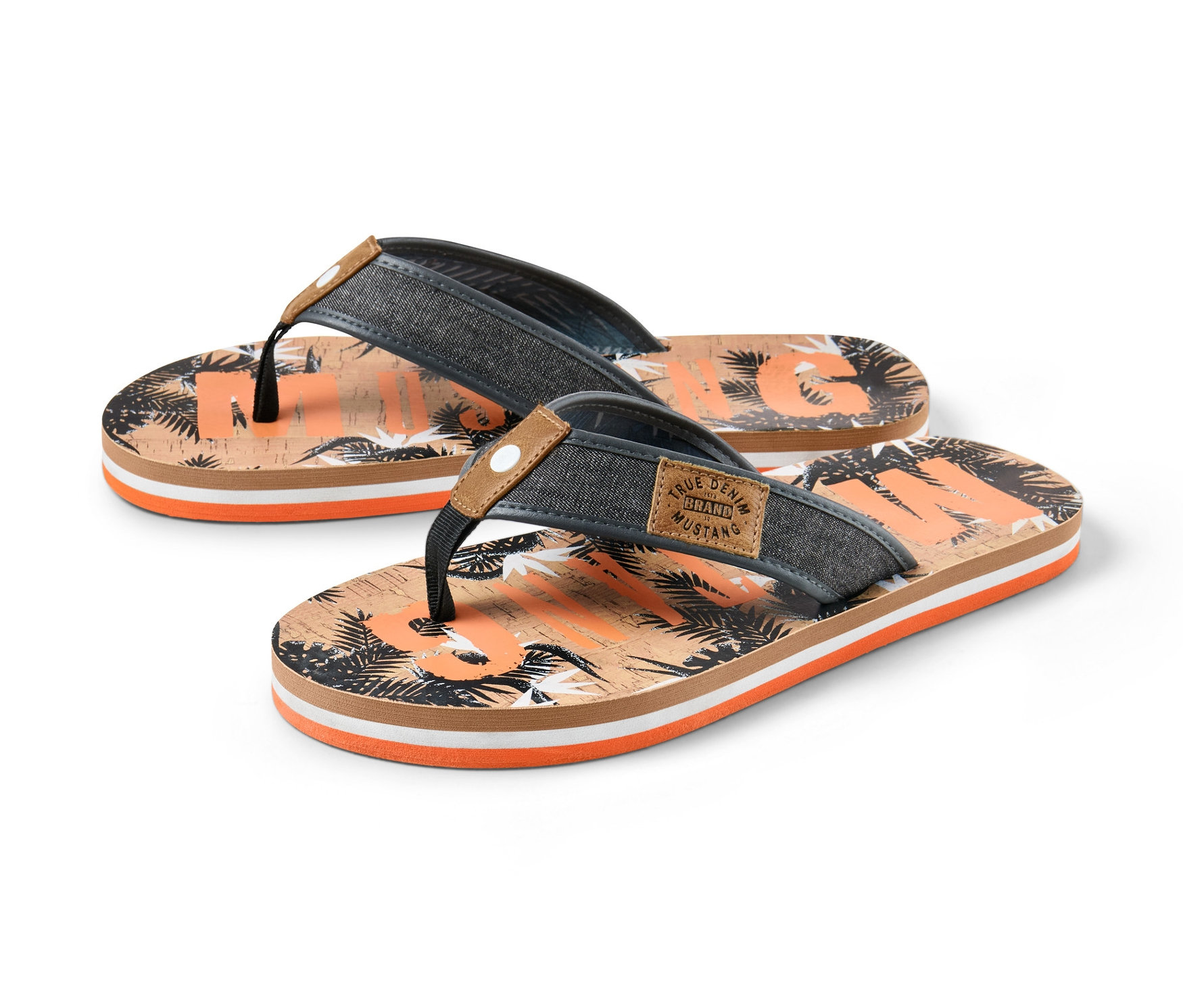 Tchibo - Japonki »Mustang«- niebieski