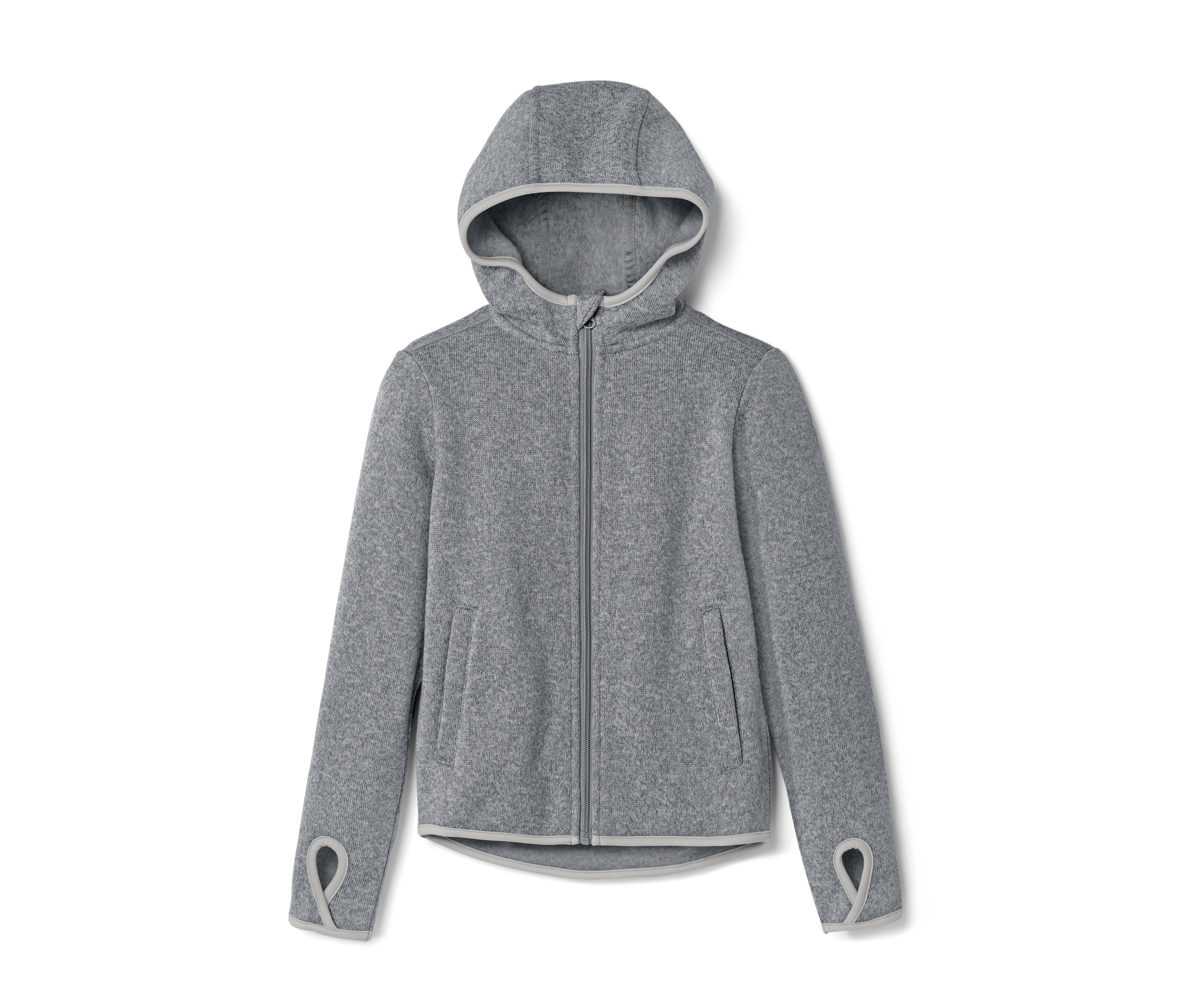 Tchibo - Dziecięca bluza z dzianiny polarowej- szary