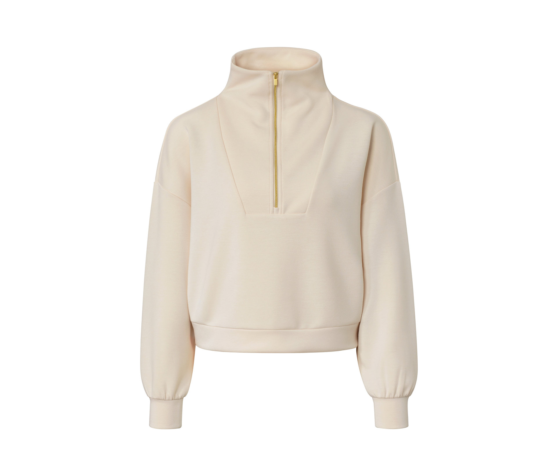 Tchibo - Bluza ze stójką premium- beżowy