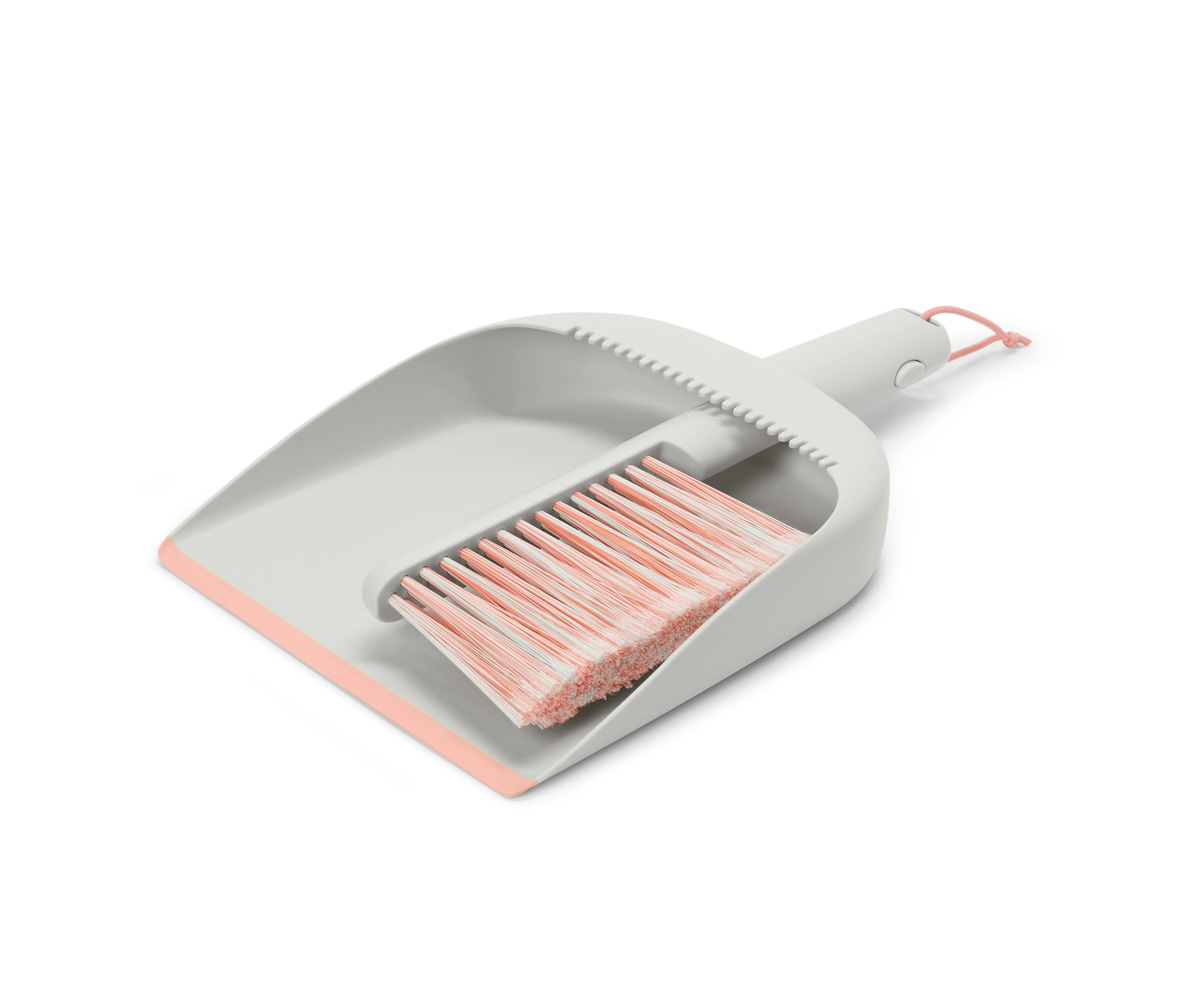 Tchibo - Zmiotka i szufelka - kolor: szary/różowy