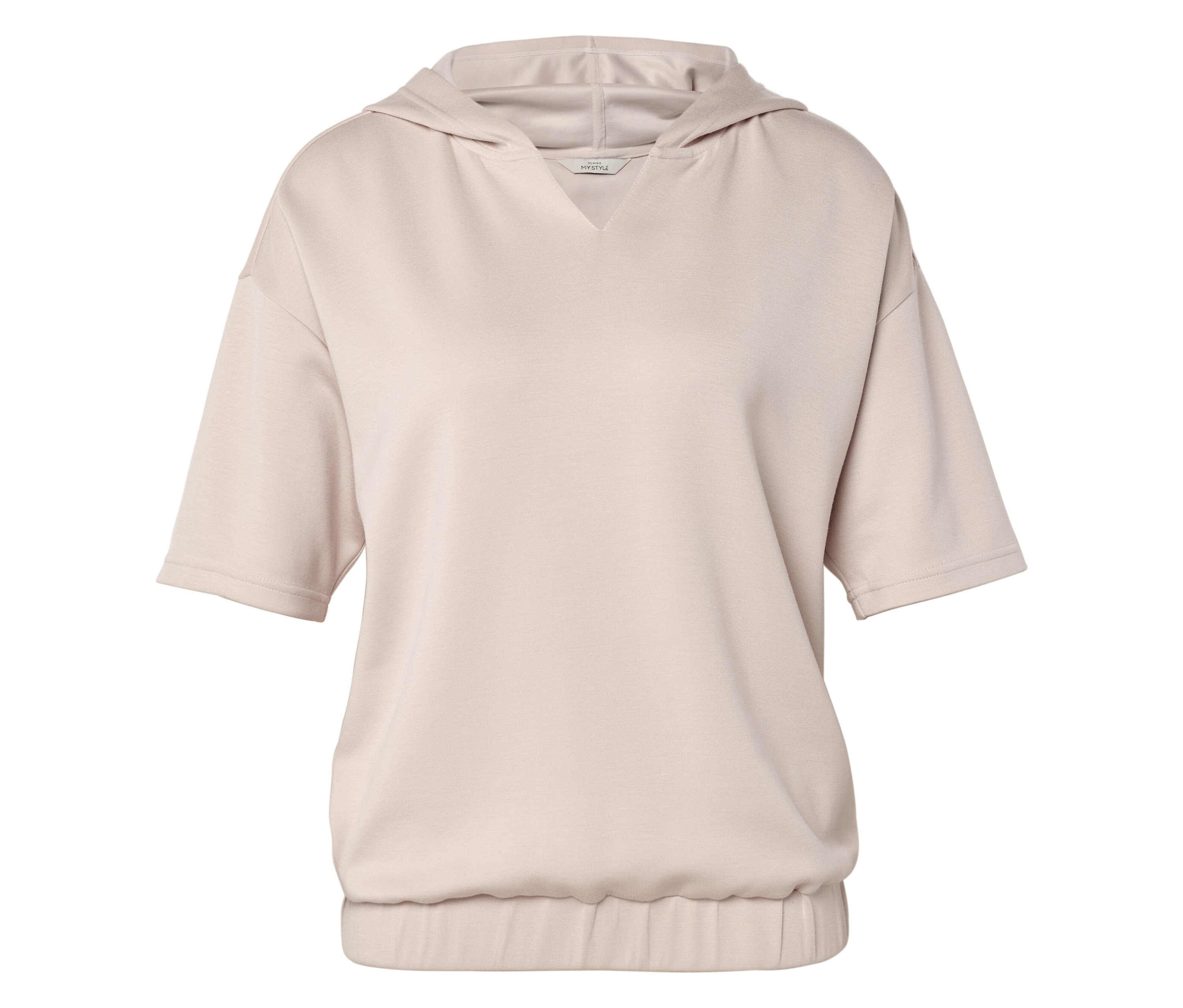 Tchibo - Bluza z kapturem z mieszanki modalu- beżowy