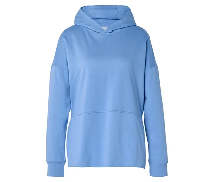 Jasnoniebieska bluza z kapturem