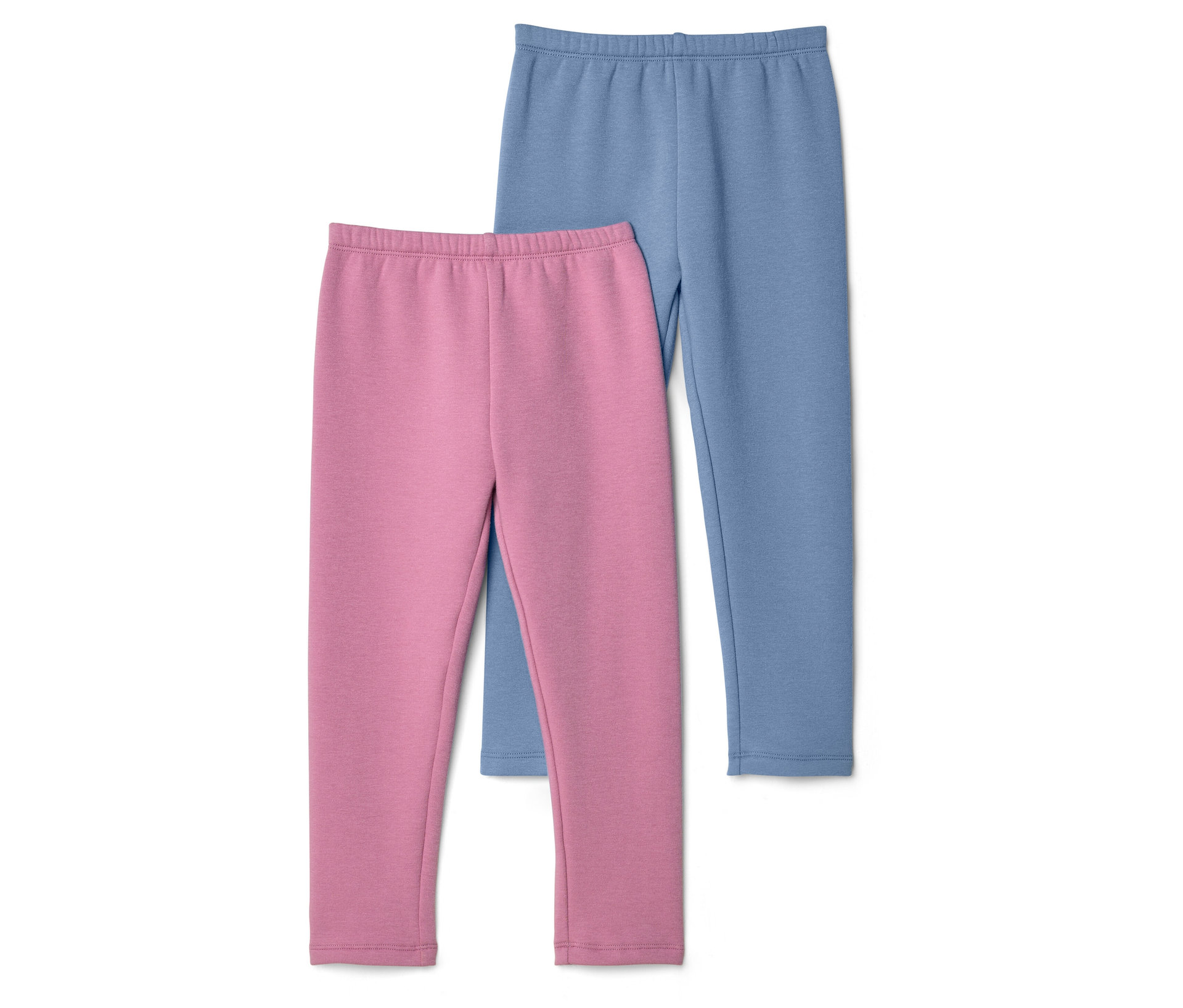 Tchibo - Legginsy termoaktywne, 2 pary, różowe i niebieskie