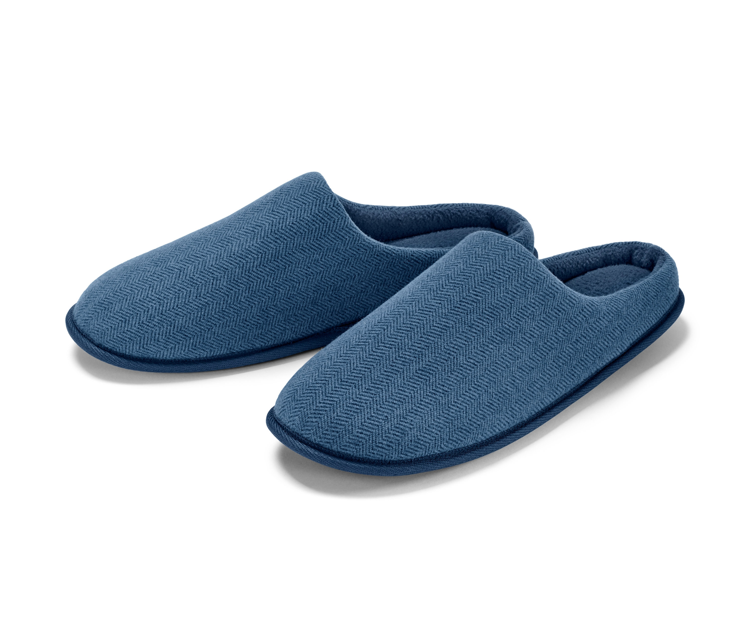 Tchibo - Kapcie- niebieski/niebieski/w paski