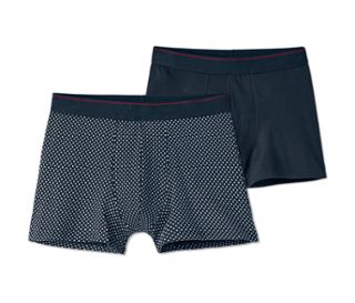 1x granatowe, 1x granatowe w białe kropki