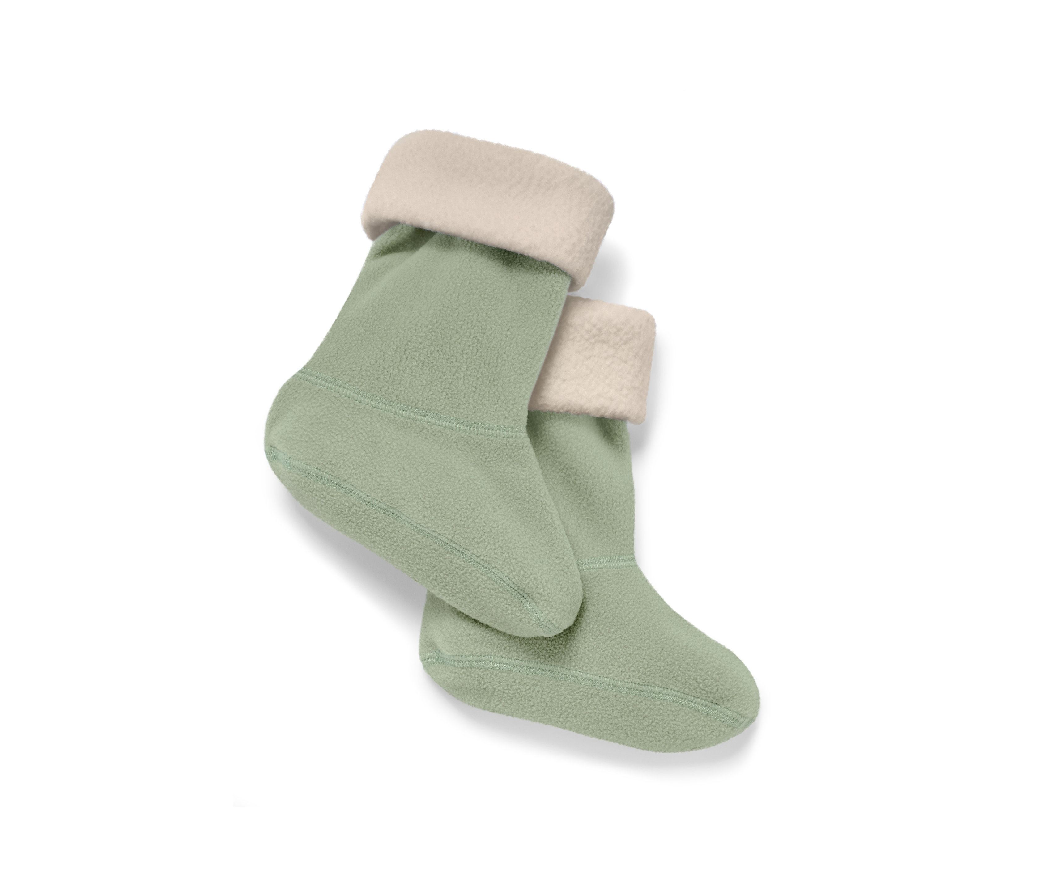 Tchibo - Wkładki do kaloszy, biały/zielony