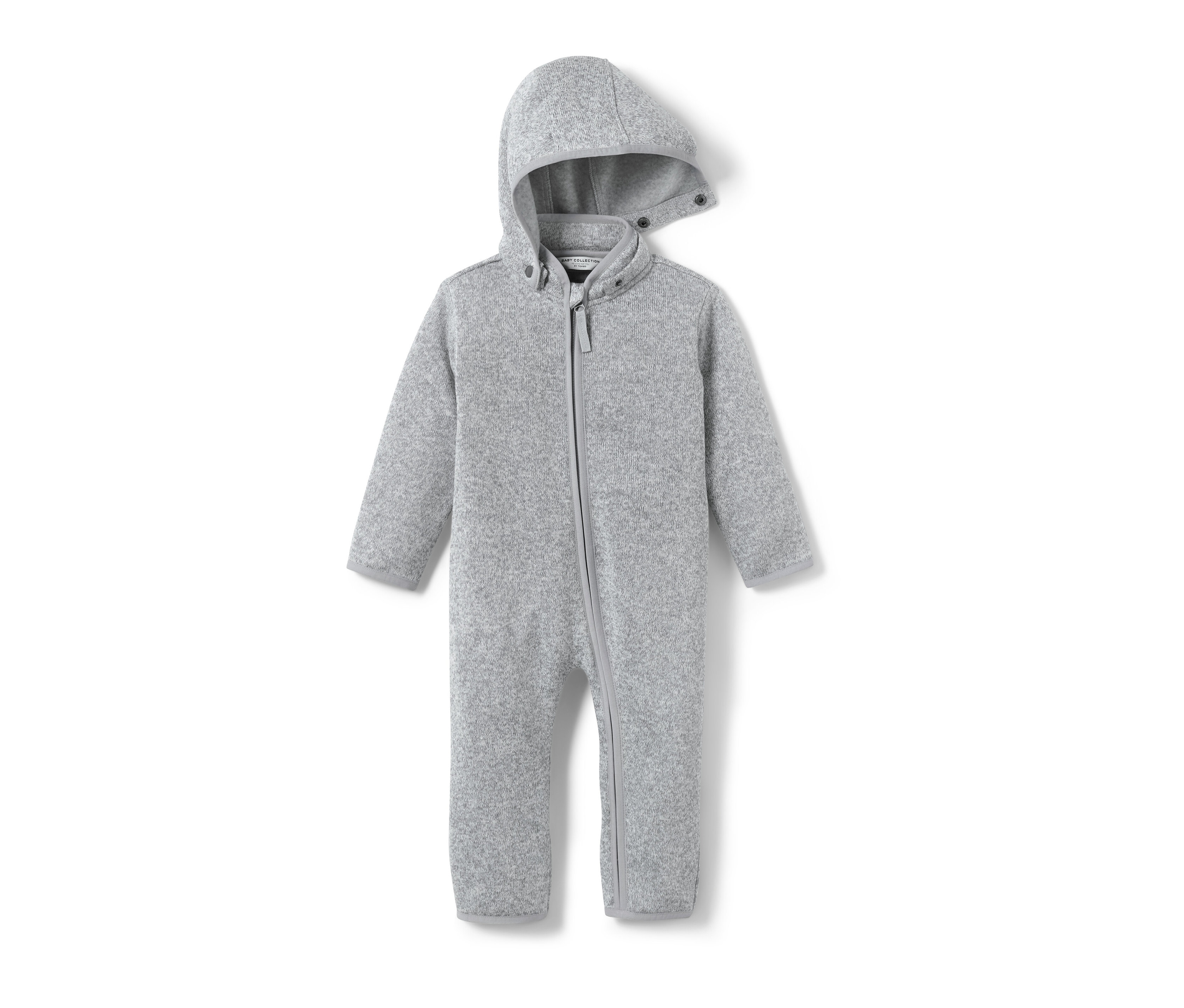 Tchibo - Dzianinowy kombinezon- szary