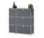 Komoda »CN3« z 6 klapami, szara - /img/gwgWmBOt/64/image.jpeg