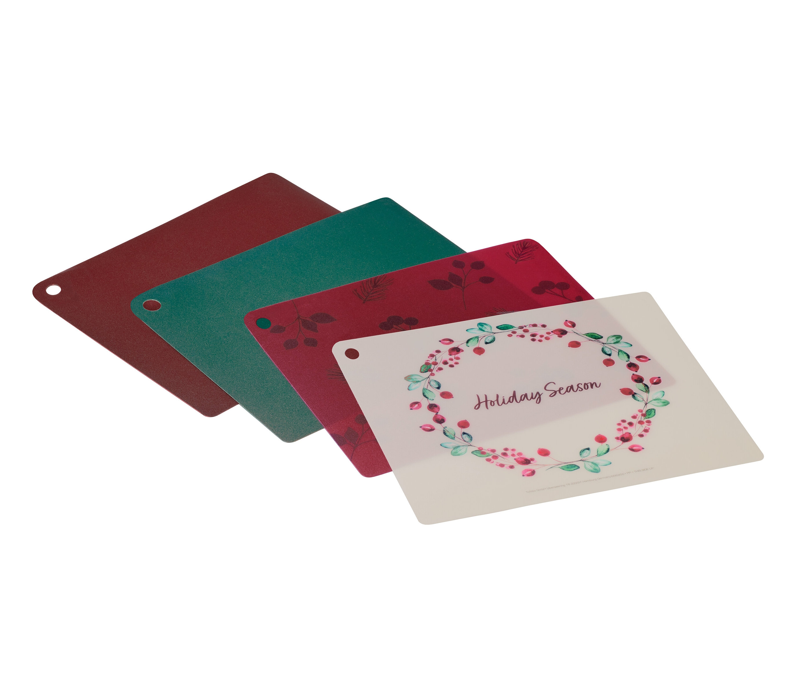 Tchibo - Podkładki do krojenia - kolor: zielony/biały