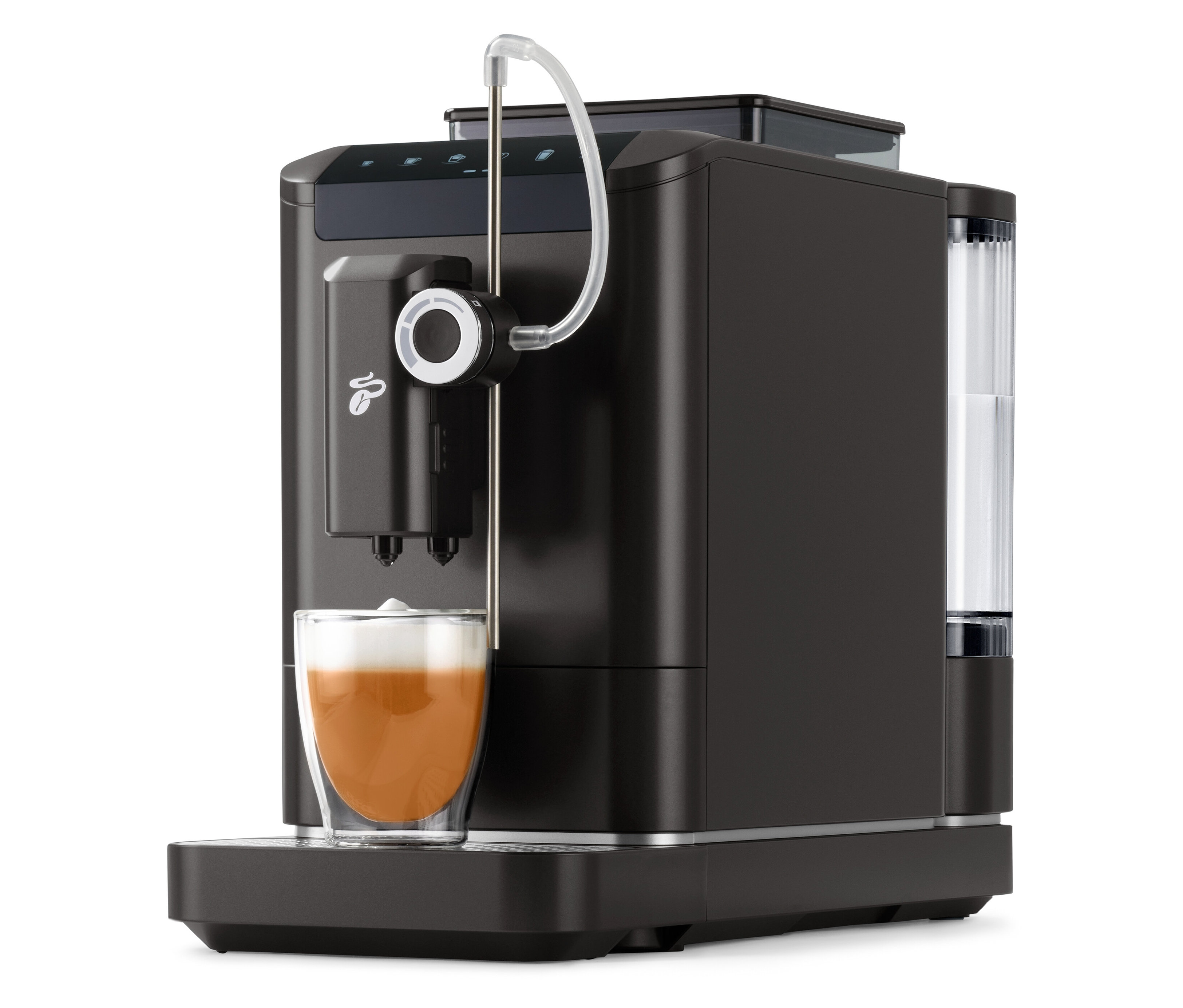 Tchibo - »Esperto 2 Milk« Granite Black - kolor: szary