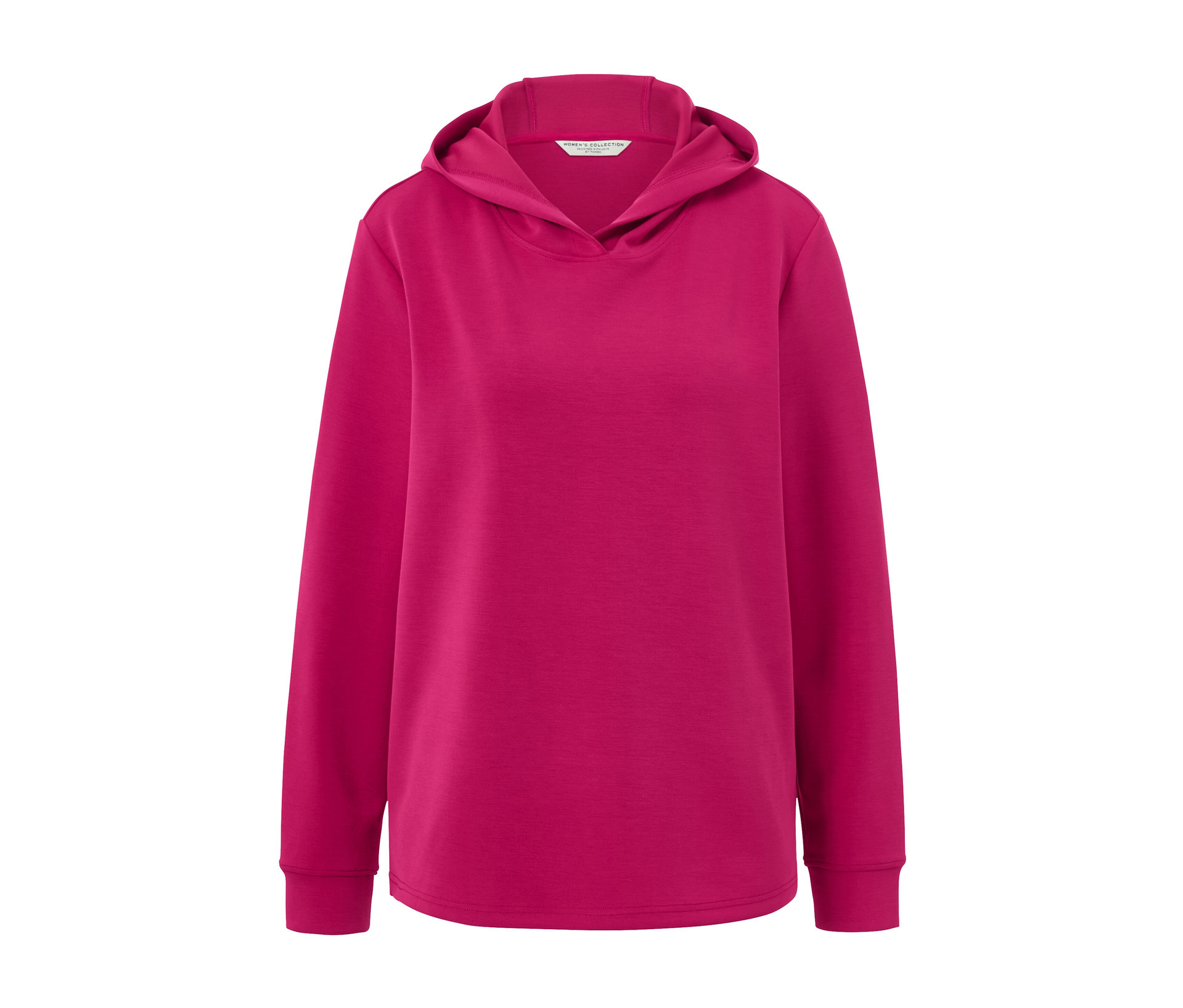 Tchibo - Bluza z kapturem z zawartością modalu- czerwony