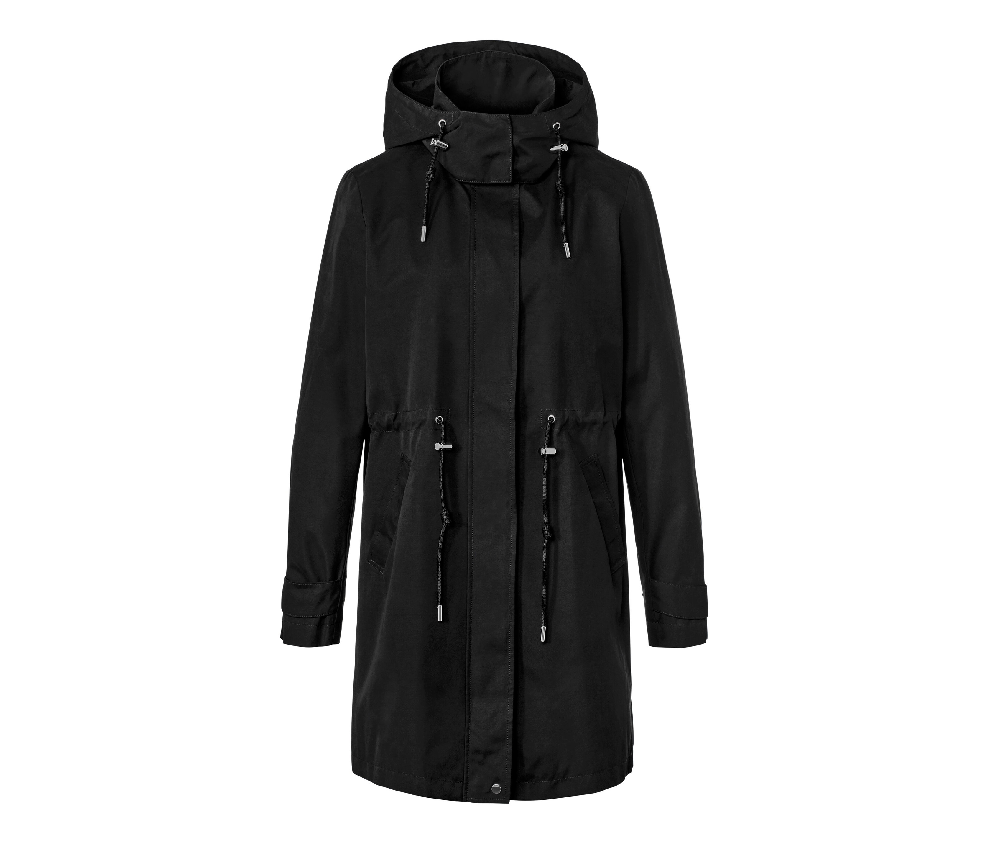 Tchibo - Parka z kapturem, czarny