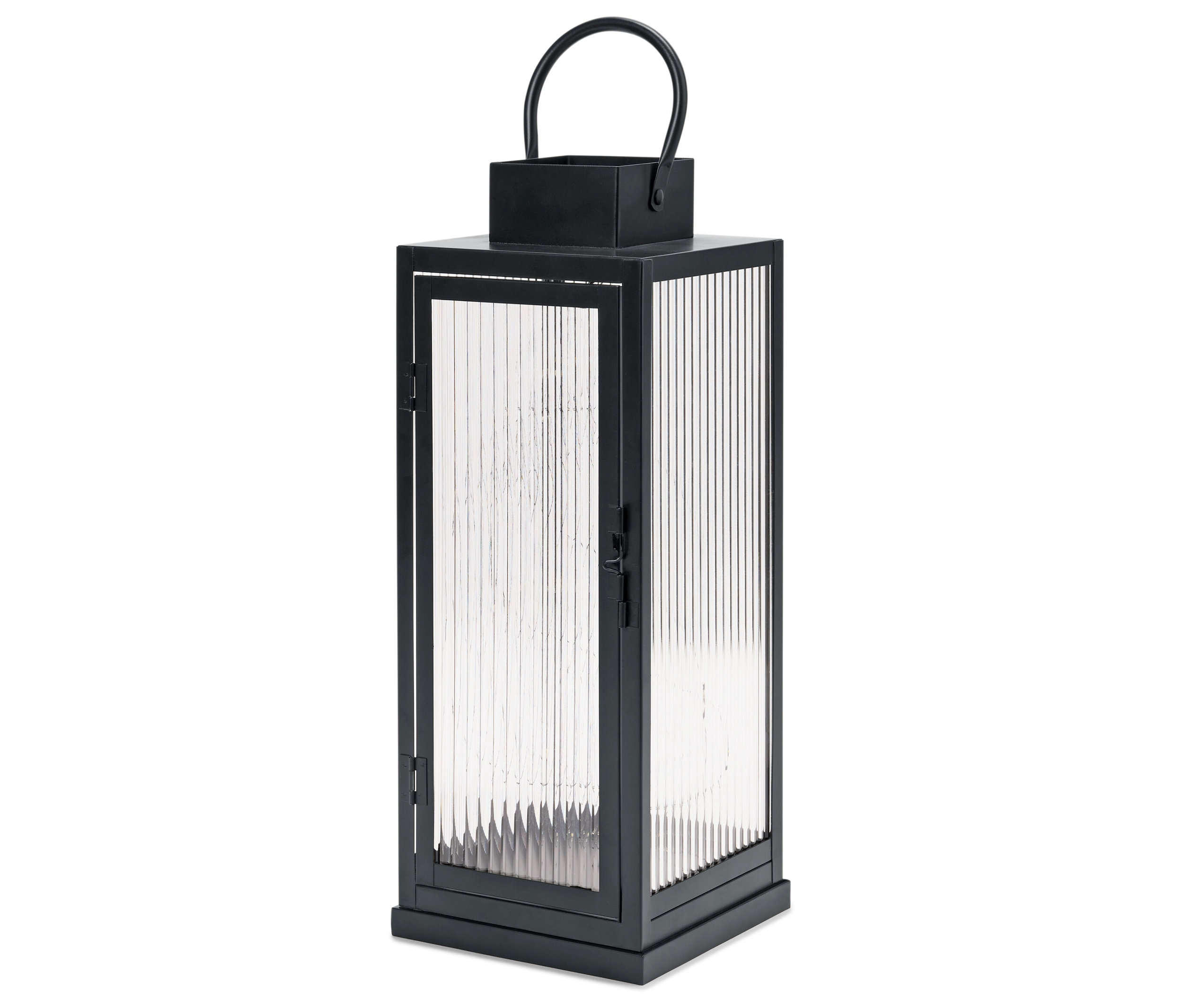 Tchibo - Latarnia dekoracyjna LED - kolor: czarny