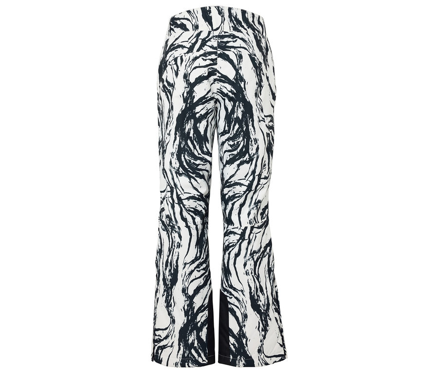 Spodnie we wzór zebry.