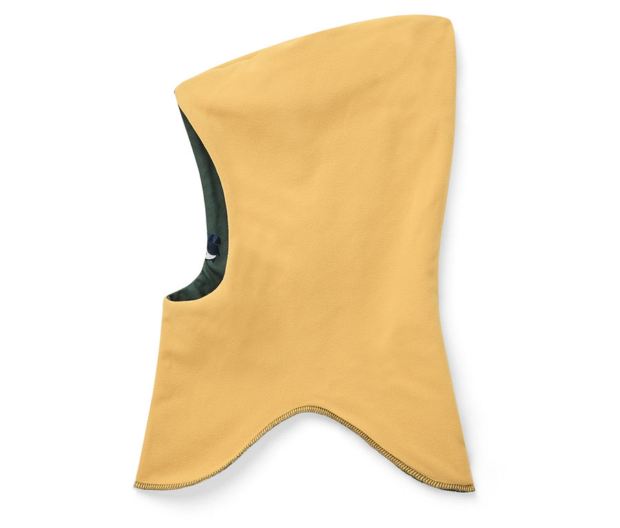 Żółta kominiarka z podszewką.