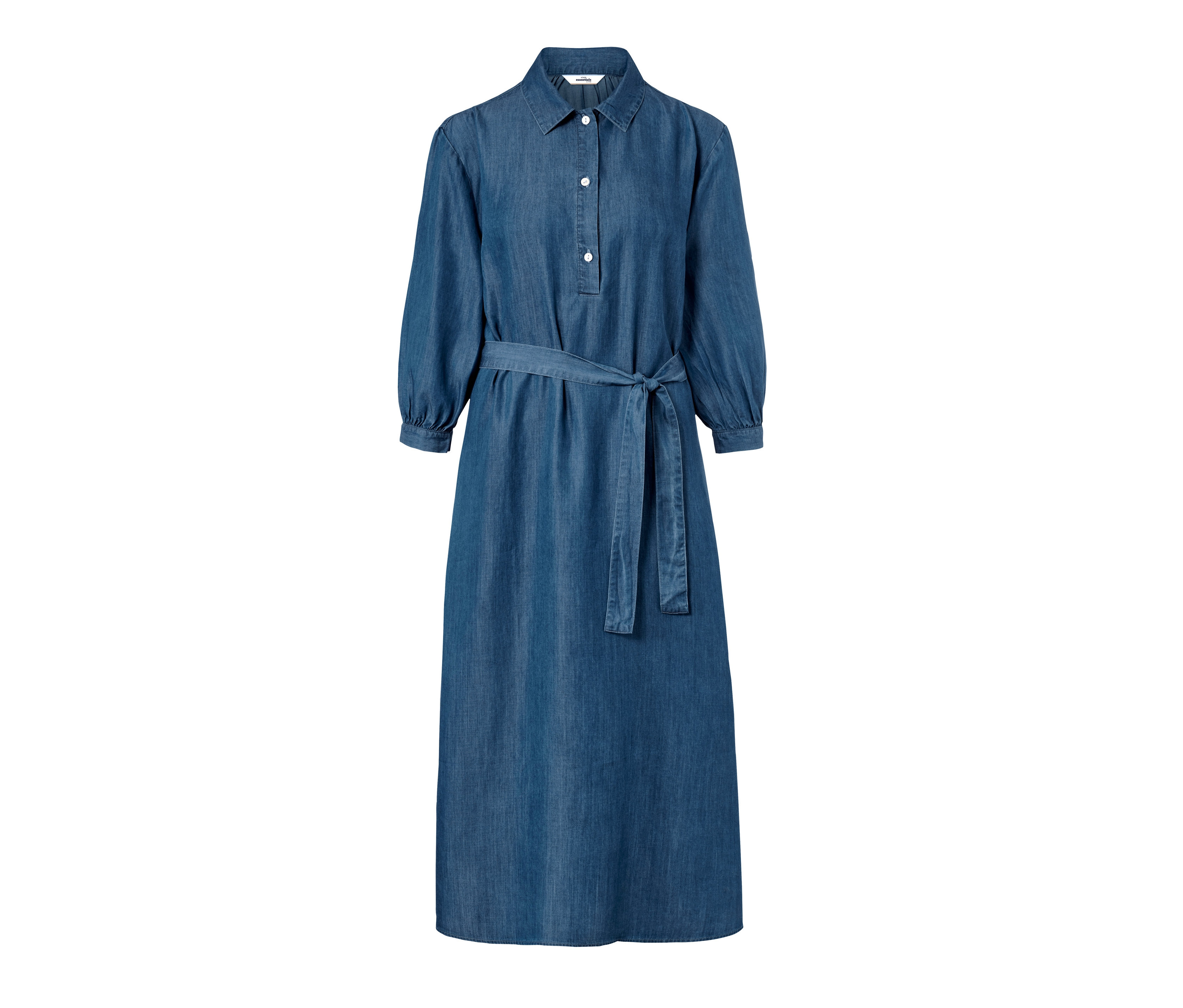 Tchibo - Sukienka midi stylizowana na dżinsową, niebieski