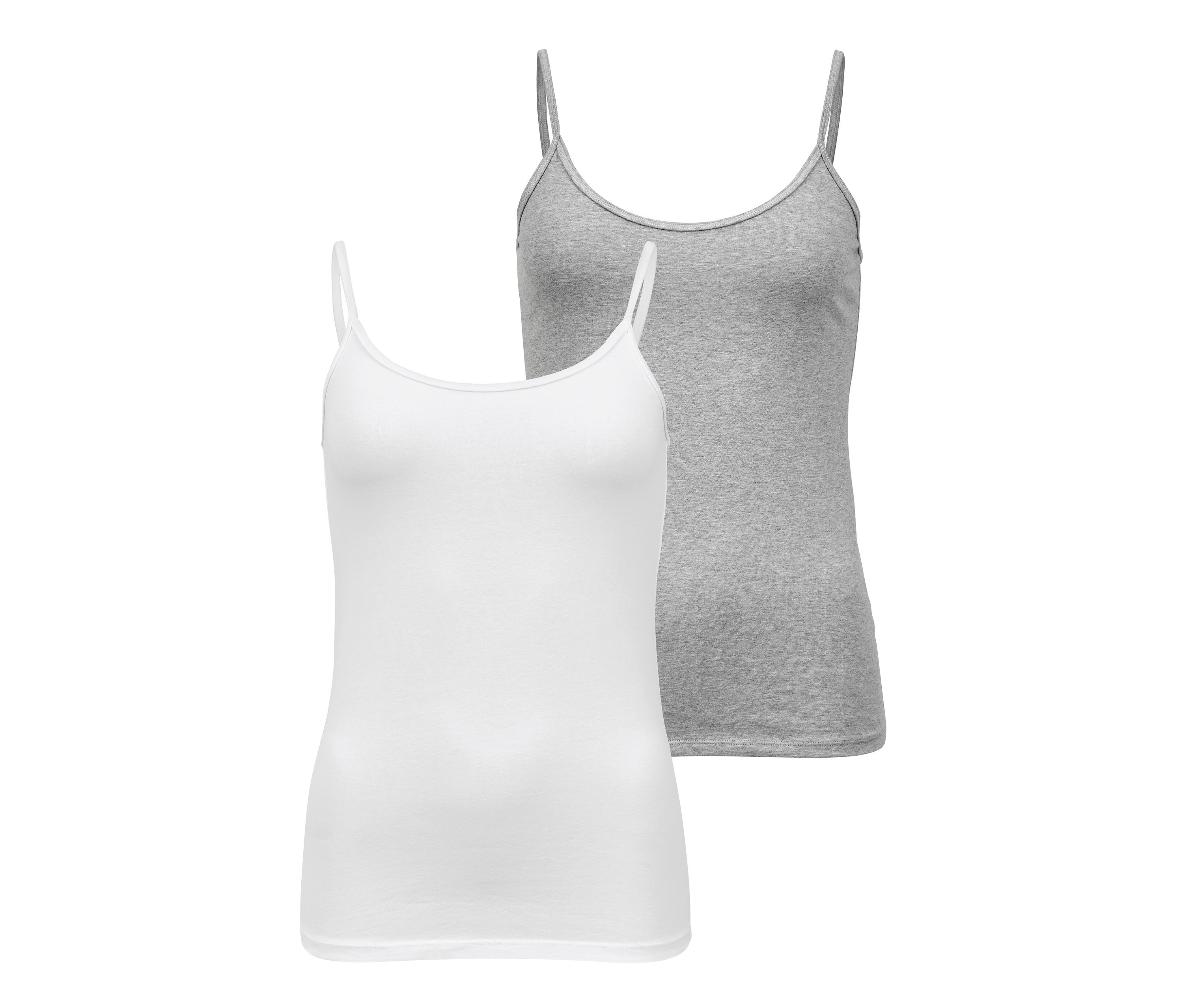 Tchibo - Podkoszulki- szary/biały