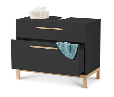 Szafka pod umywalkę »Eklund« z 2 szufladami