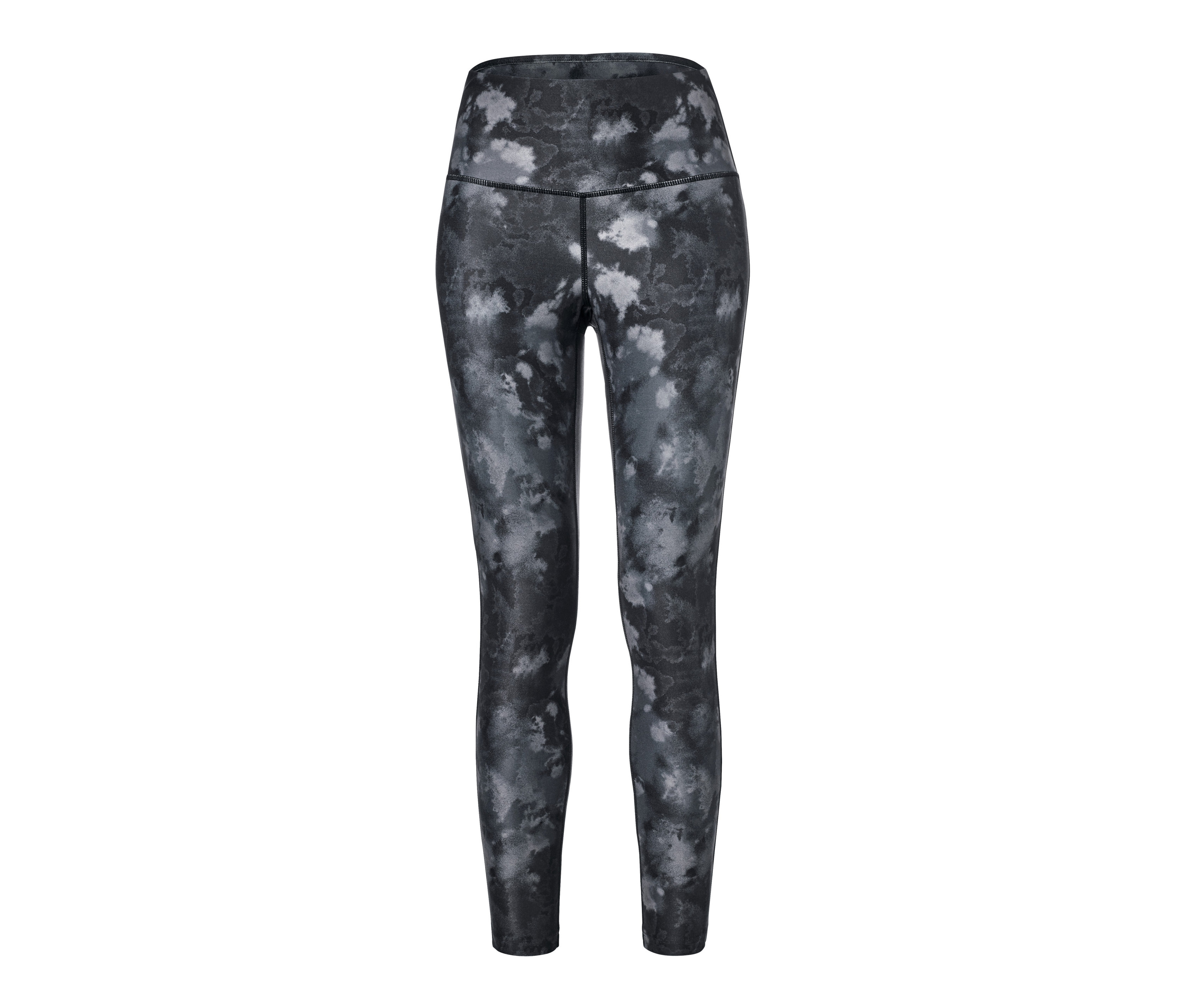 Tchibo - Legginsy sportowe o długości 7/8- szary/czarny