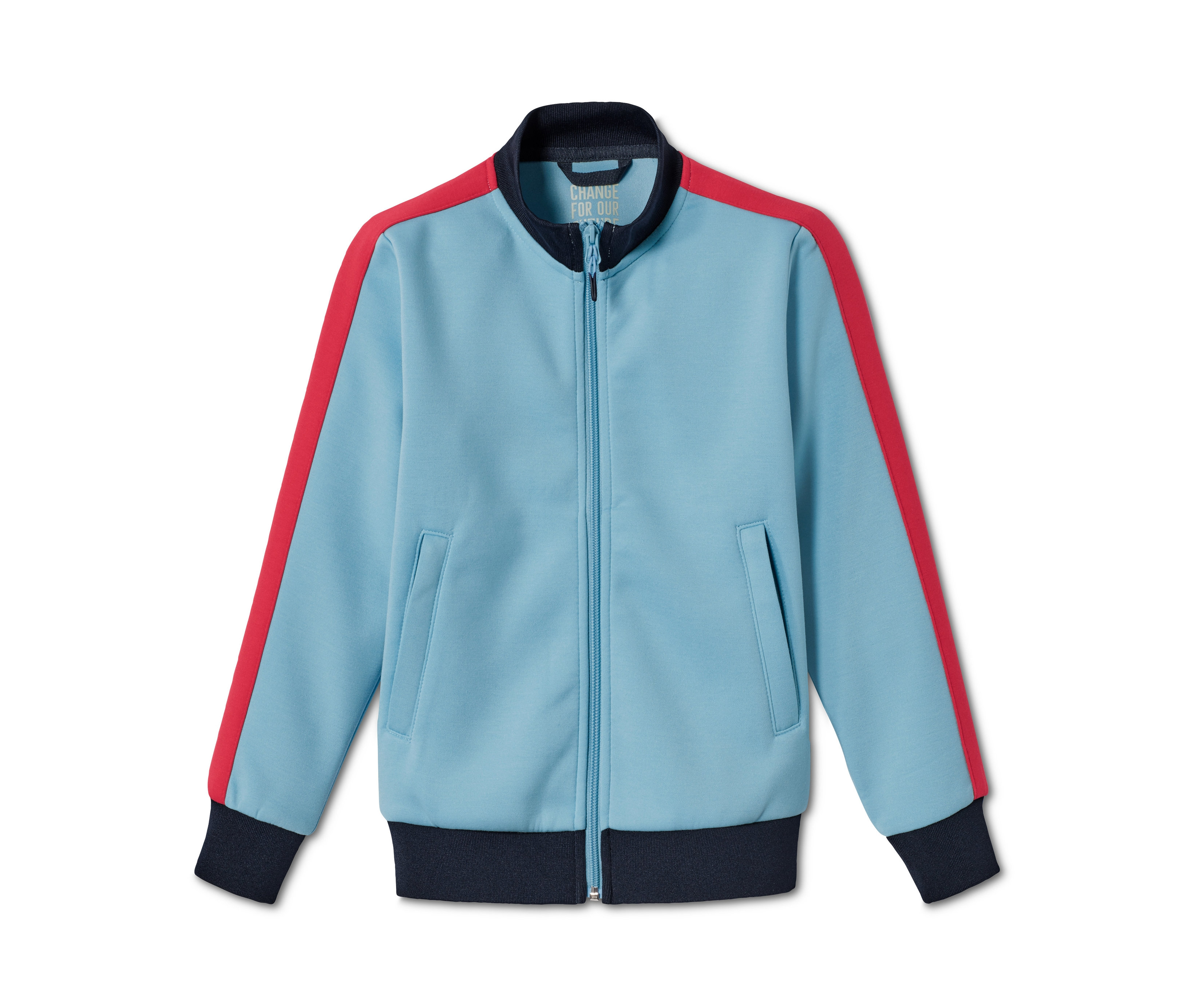 Tchibo - Kurtka sportowa z materiałem z recyklingu, niebieski