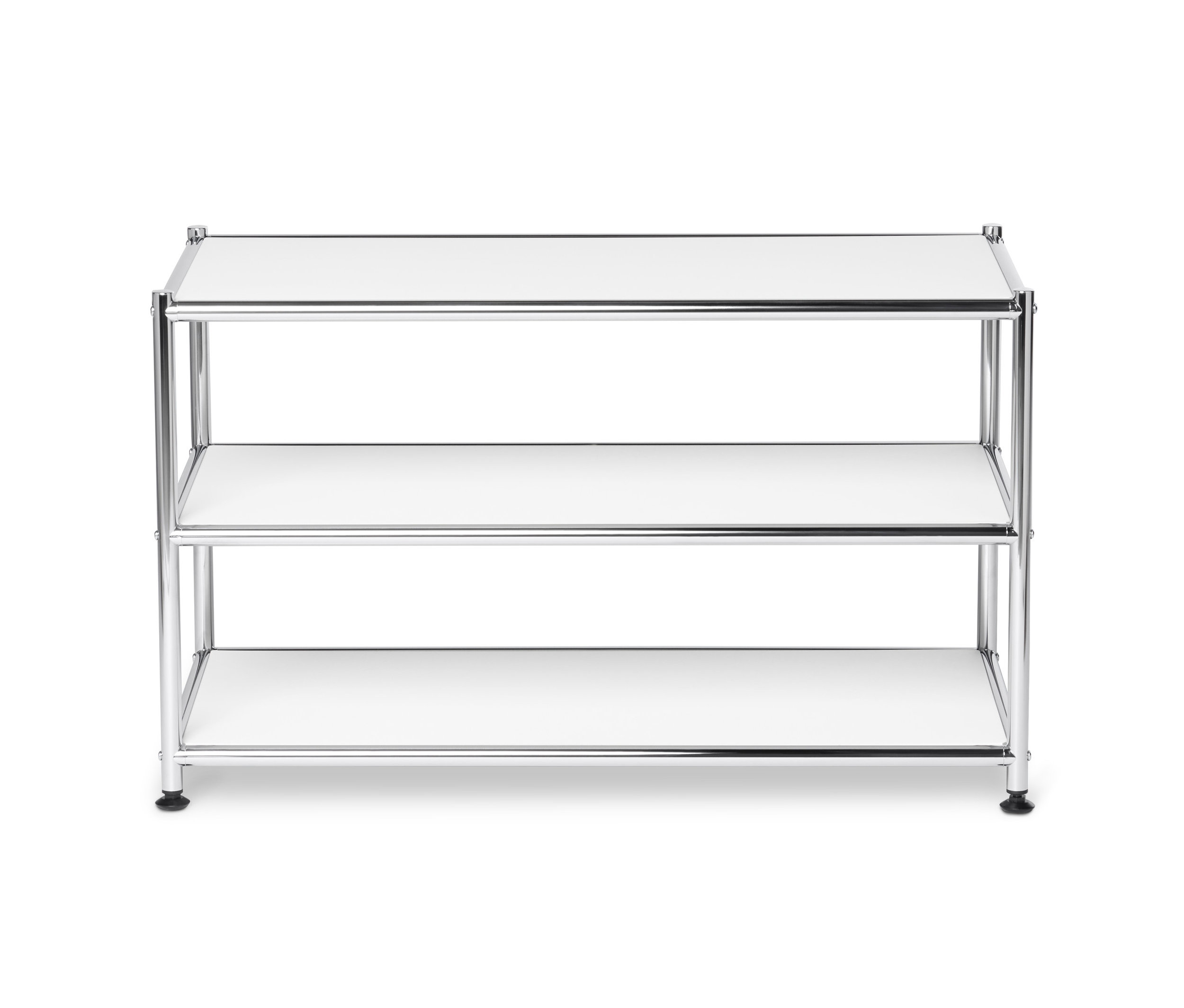 Tchibo - Metalowy stolik »Cn3« - kolor: biały