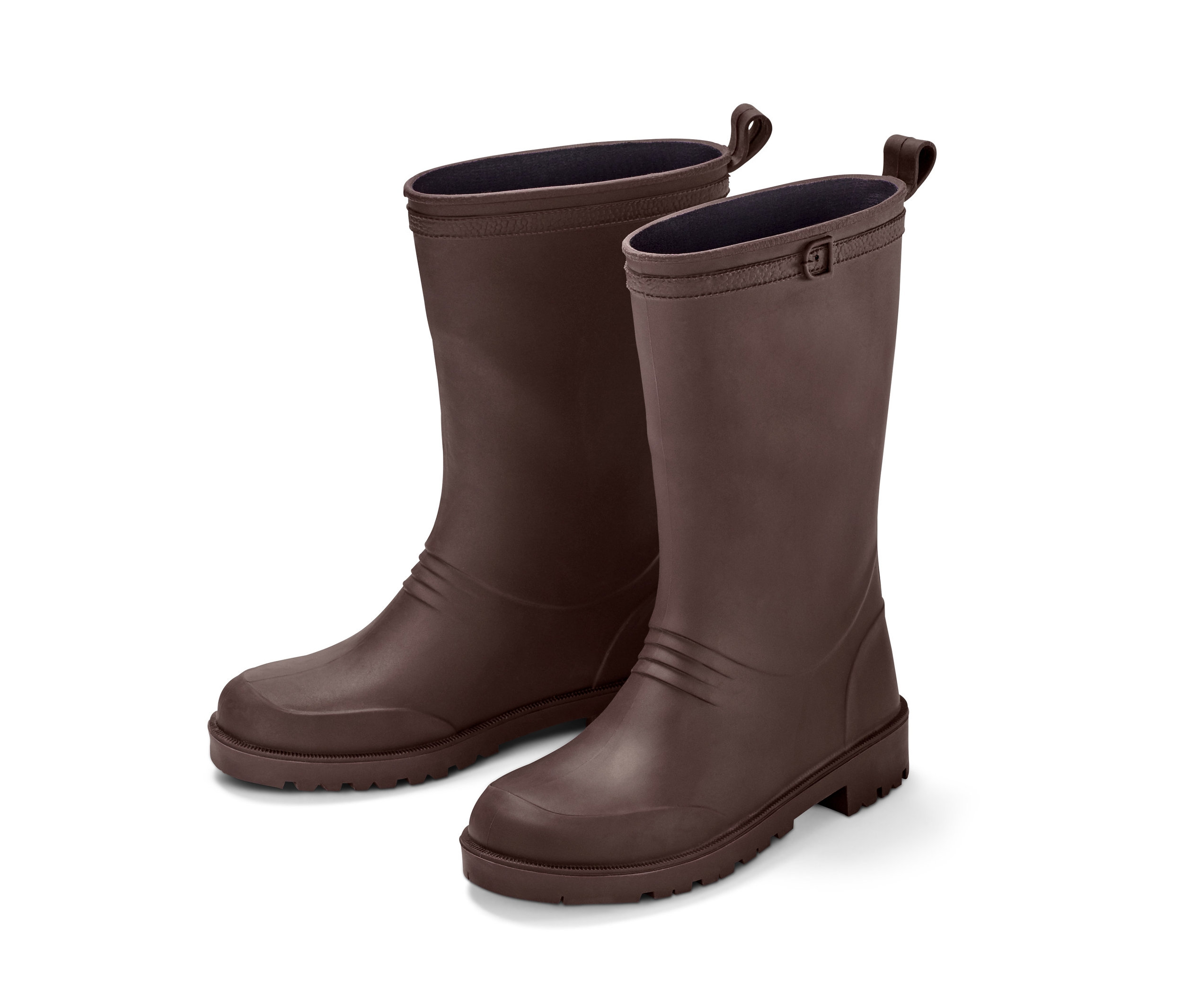 Tchibo - Kalosze z materiału z recyklingu- brązowy