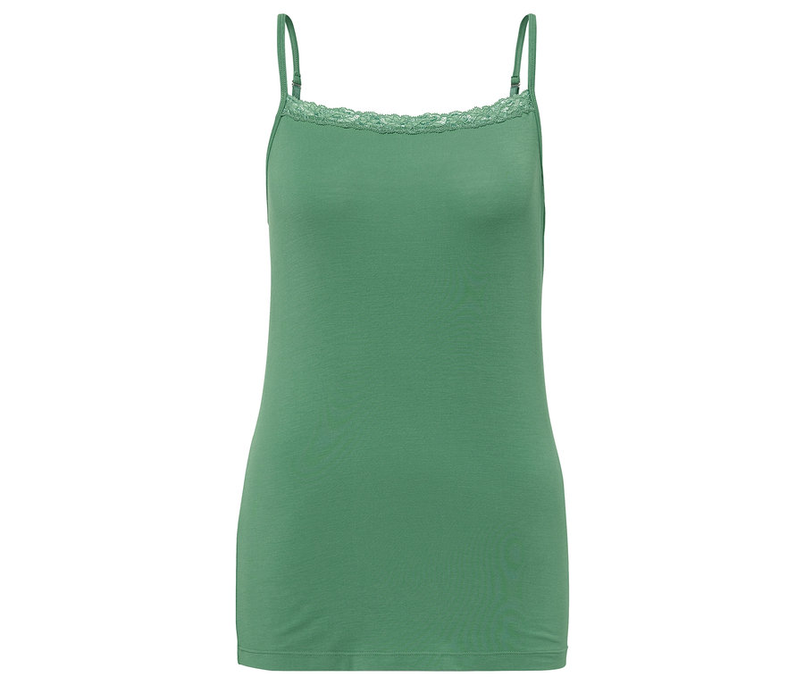 Zielona koszulka z modalu.