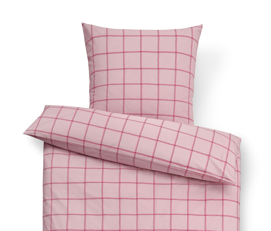 Pościel bawełniana premium w kratę w rozmiarze standardowym i niestandardowym.