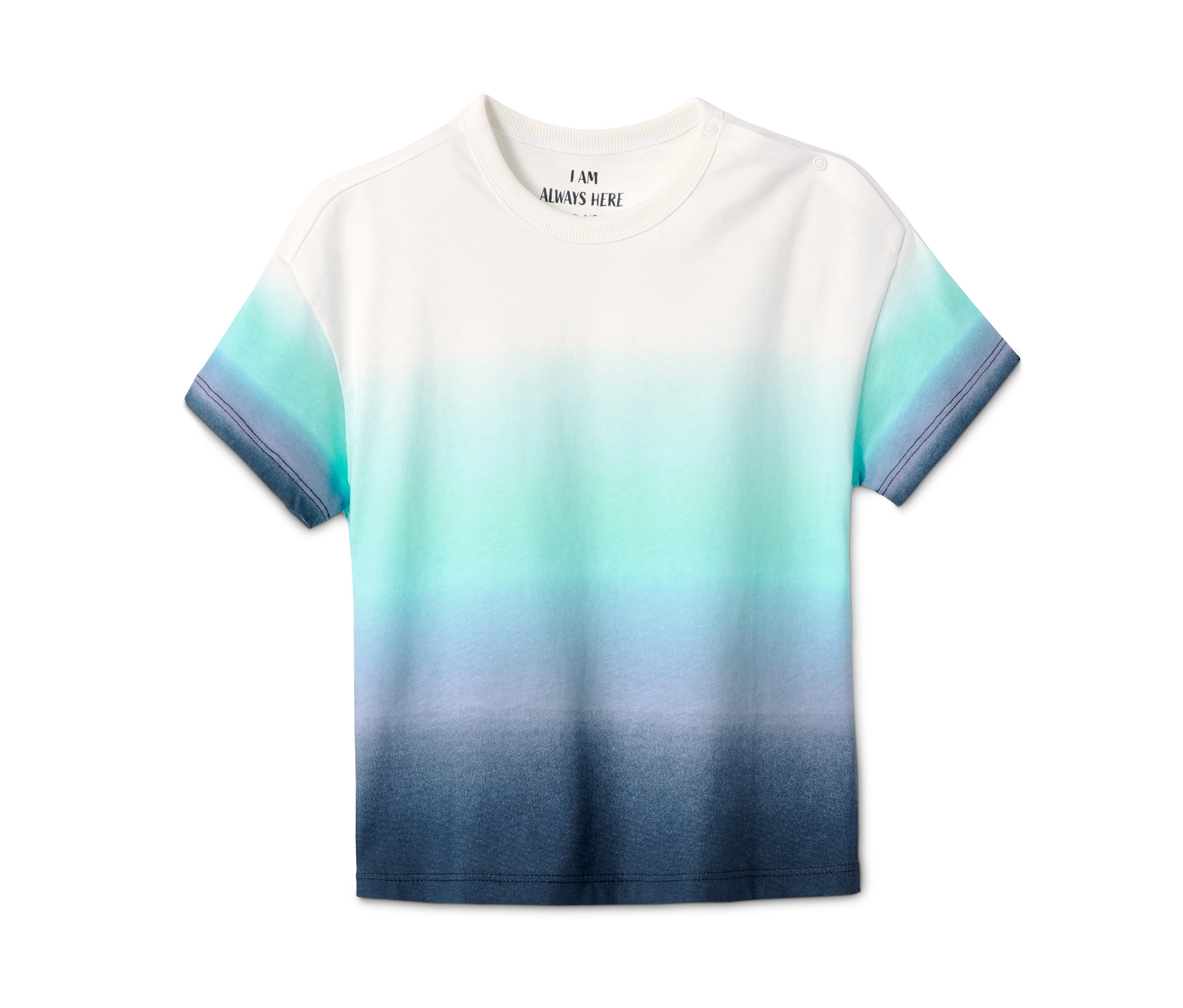 Tchibo - Koszulka z bawełny ekologicznej - mężczyzna- turkusowy/niebieski