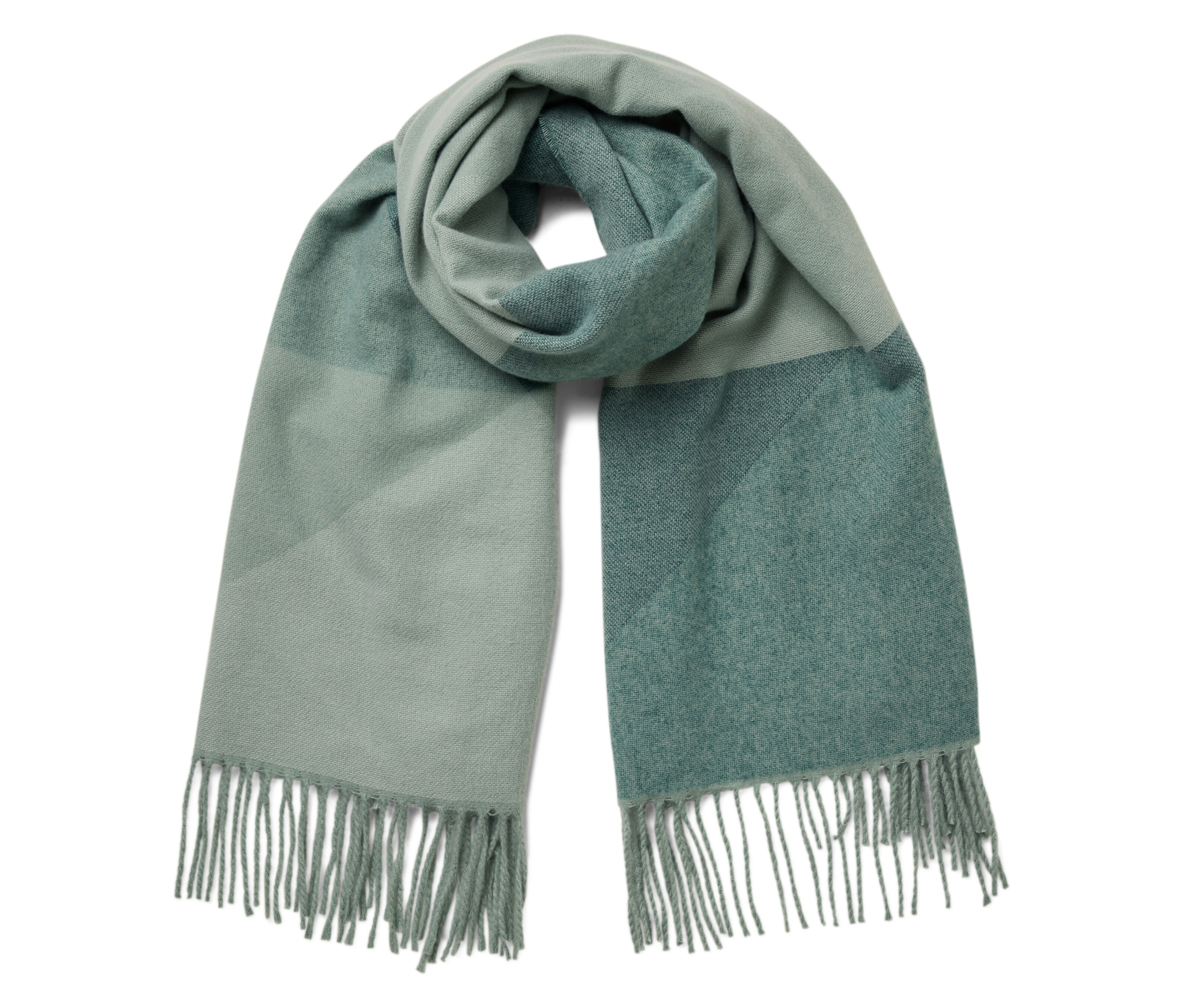 Tchibo - Wzorzysty - kolor: zielony