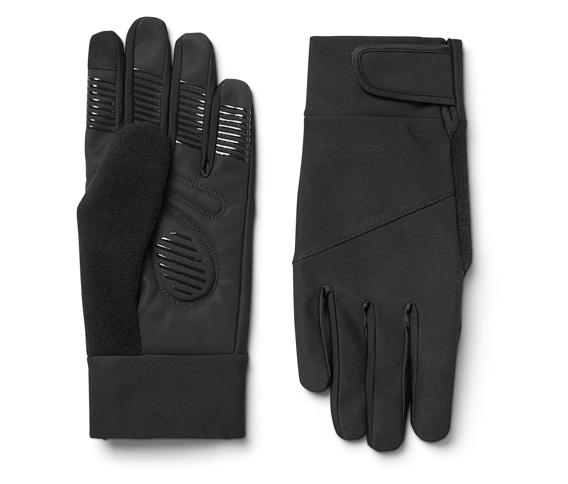 Tchibo - Rękawiczki rowerowe - unisex- czarny